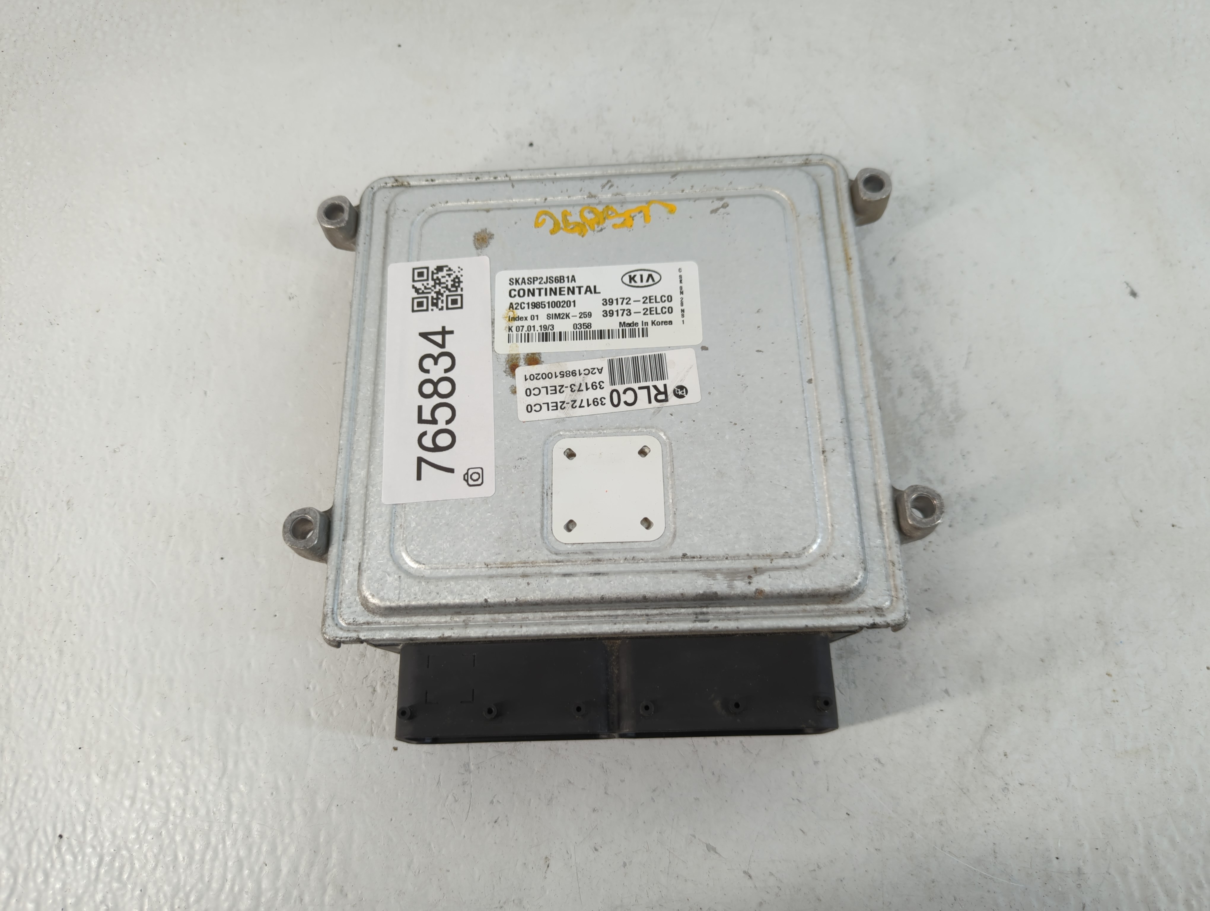 2020-2021 Kia Soul Engine Control Computer Ecu Pcm Ecm Pcu Oem 765834 - Oemusedautoparts1.com