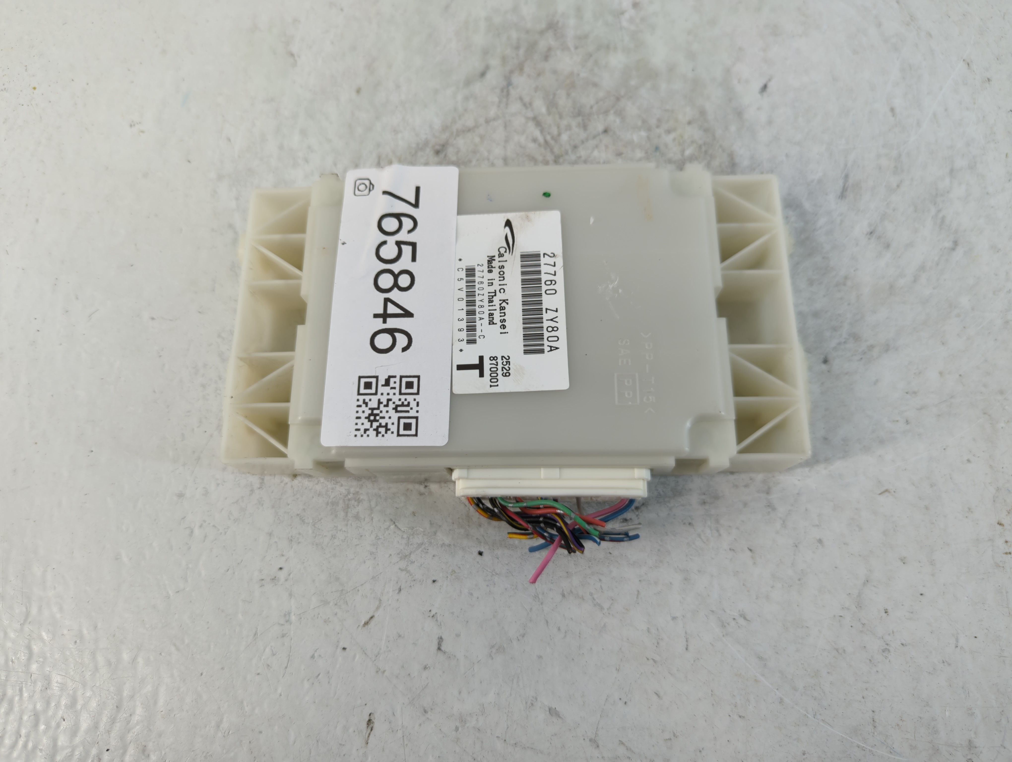 Picture of 2010-2012 Nissan Maxima Transmission Control Module Tcu Tcm 27760 Zy80a 765846