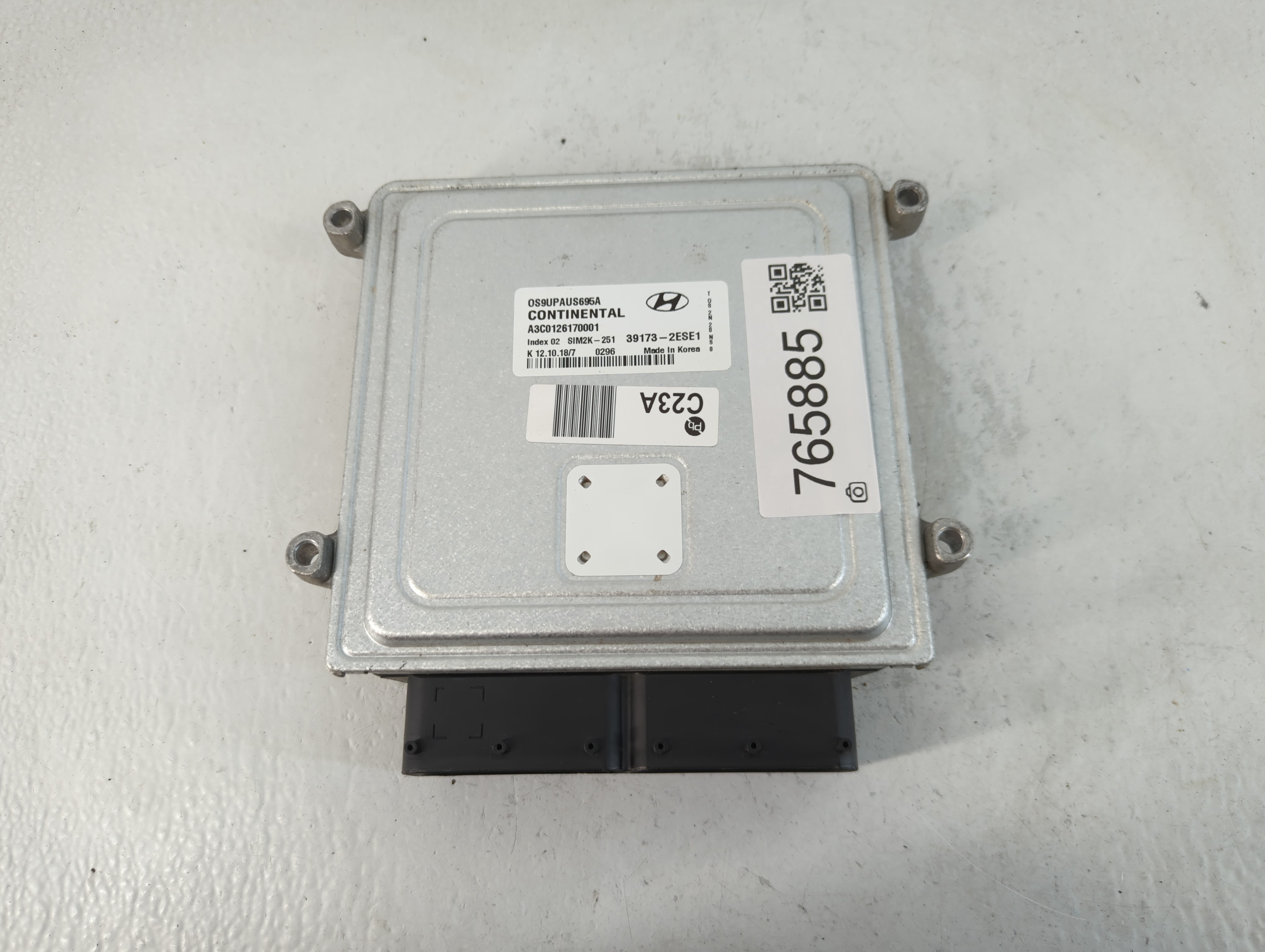 Picture of 2018-2021 Hyundai Kona Engine Control Computer Ecu Pcm Ecm Pcu Oem 765885