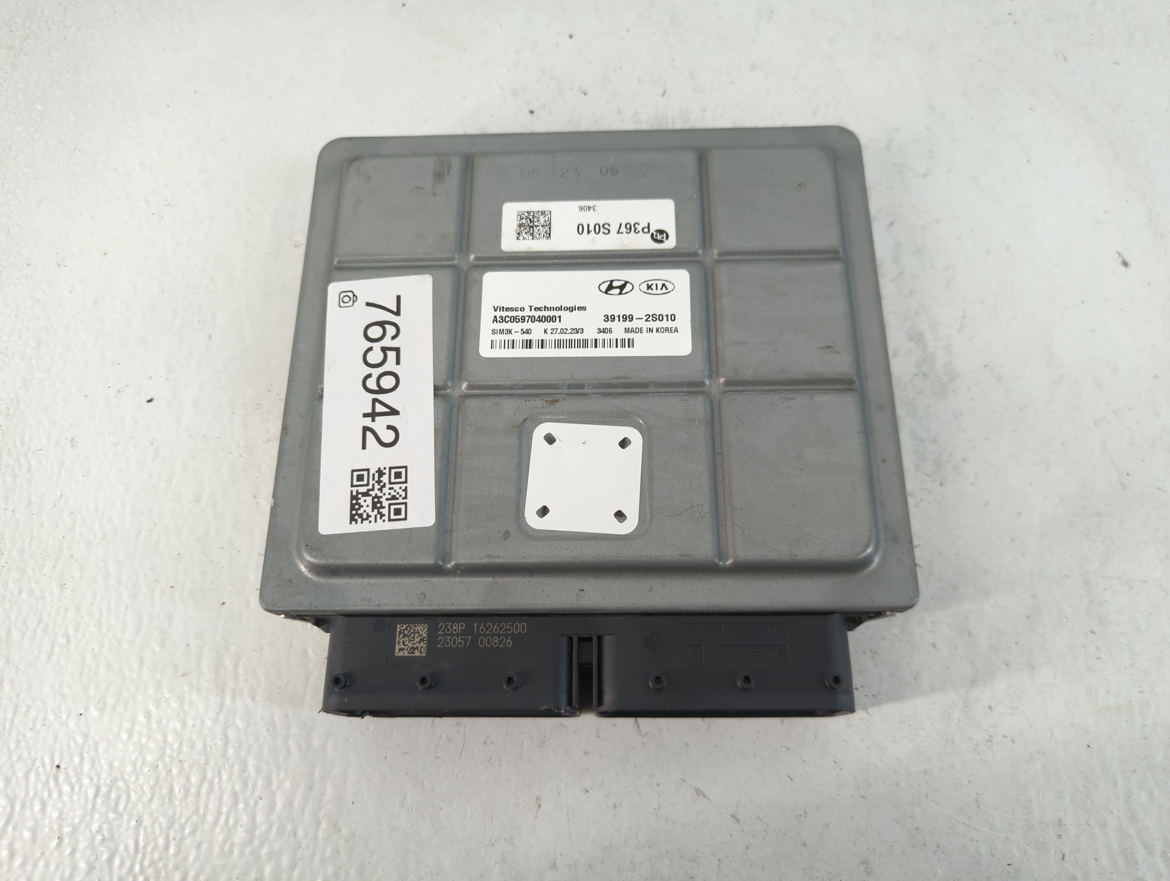 2023 Kia Sportage Engine Control Computer Ecu Pcm Ecm Pcu Oem 39199-2s010 765942 - Oemusedautoparts1.com