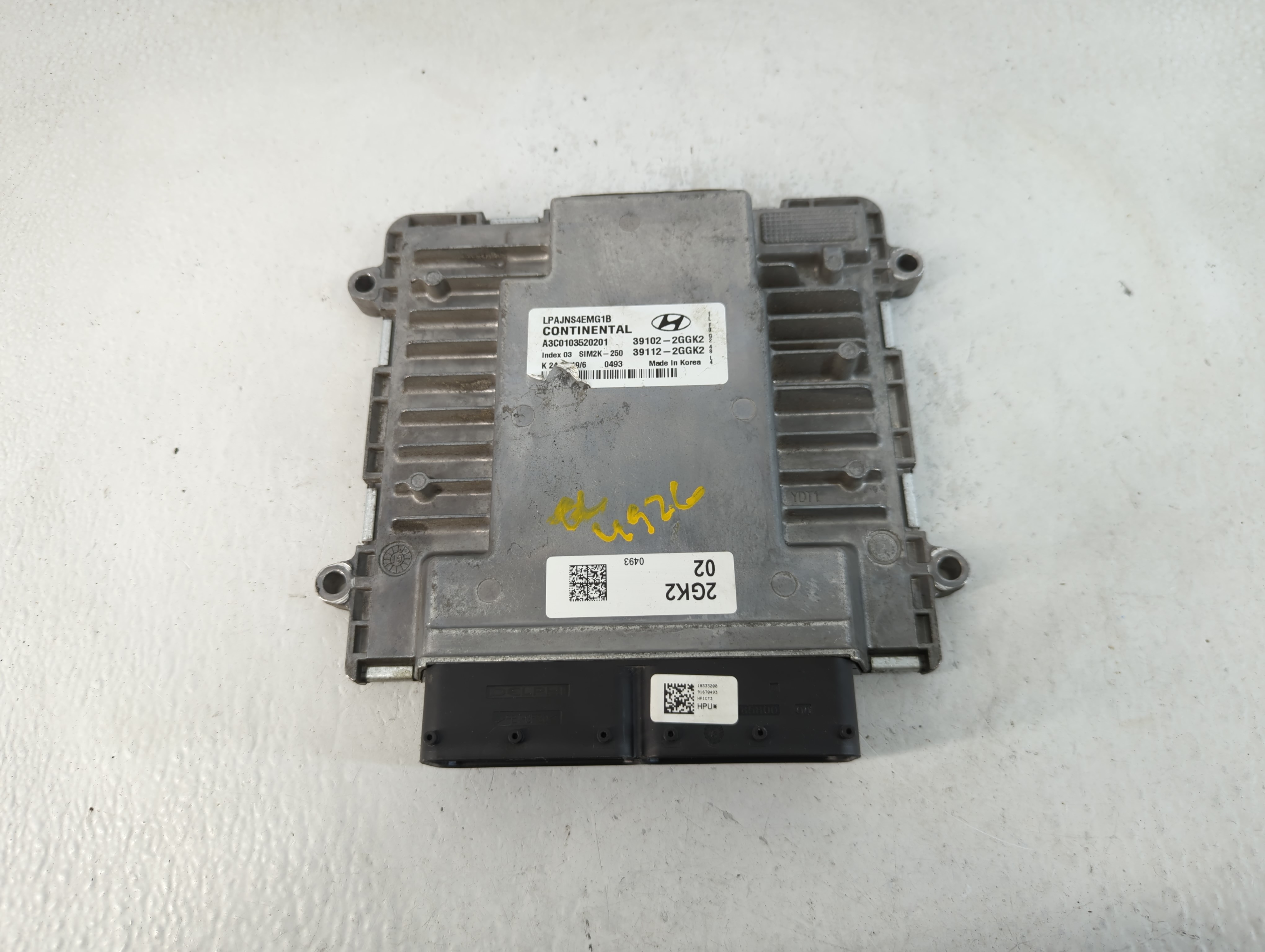 2018-2019 Hyundai Sonata Engine Control Computer Ecu Pcm Ecm Pcu Oem 766003 - Oemusedautoparts1.com