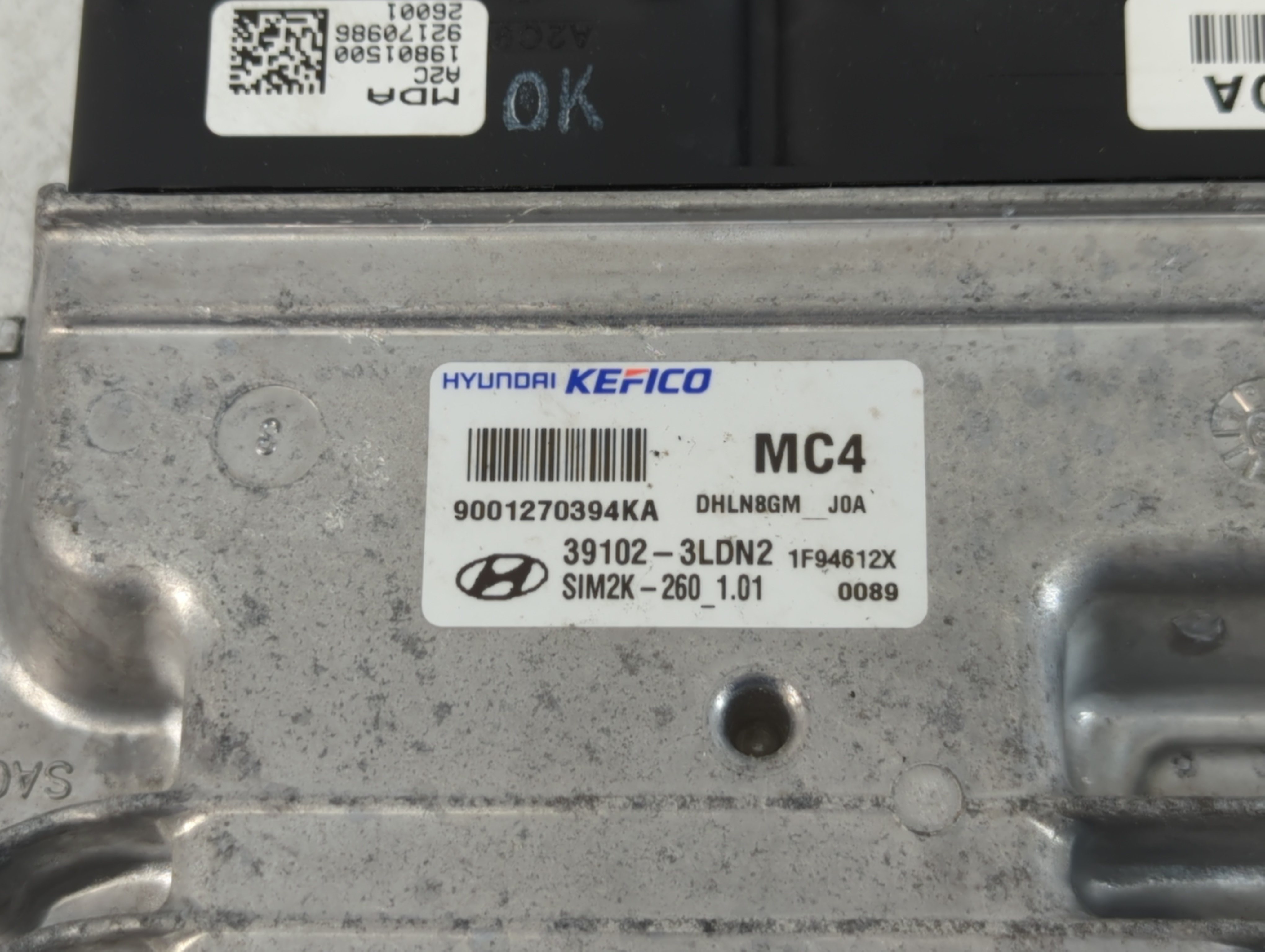 Picture of 2019-2020 Genesis G80 Engine Control Computer Ecu Pcm Ecm Pcu Oem 766067