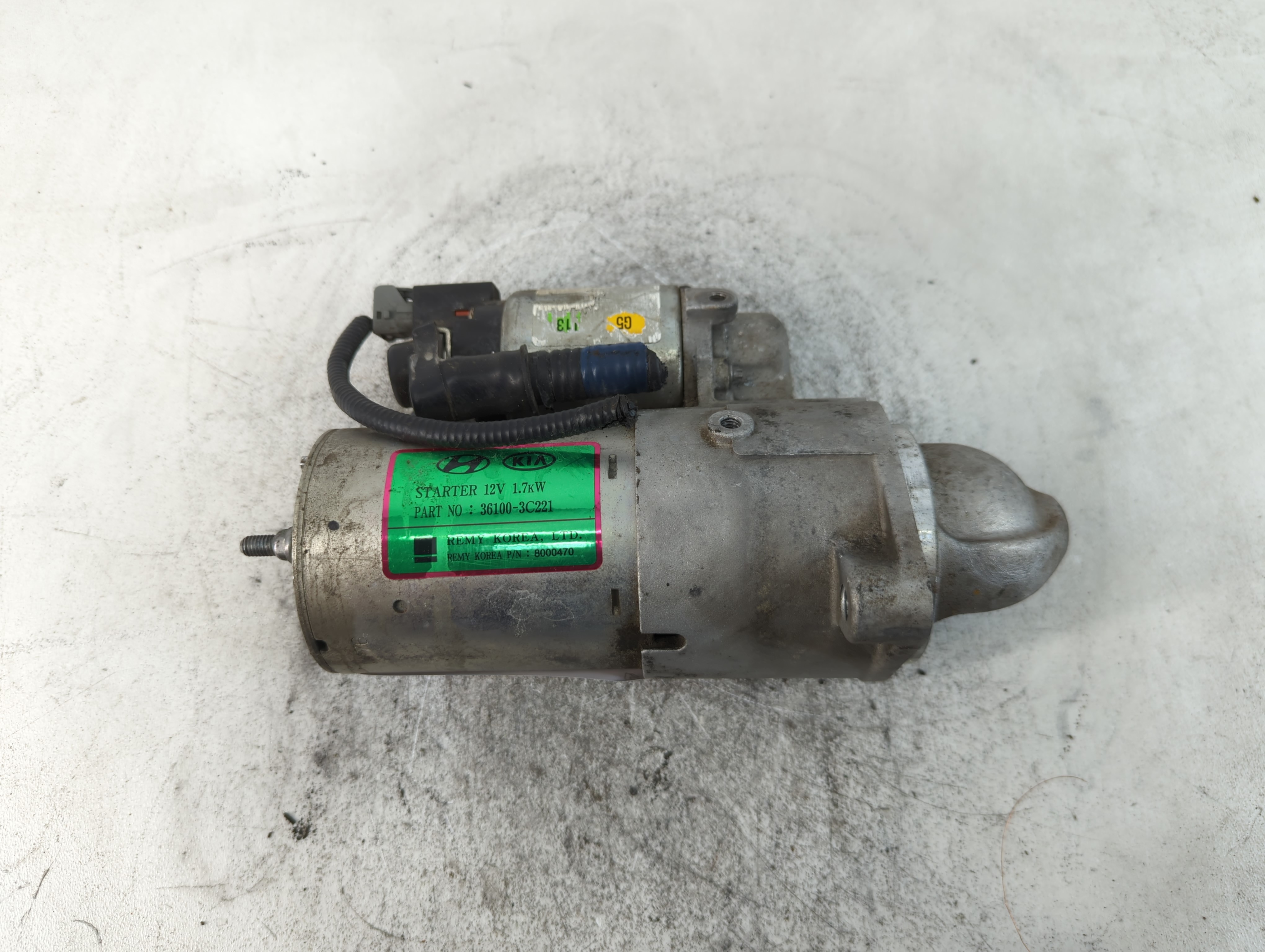 2013-2015 Hyundai Santa Fe Car Starter Motor Solenoid Oem 766182 - Oemusedautoparts1.com