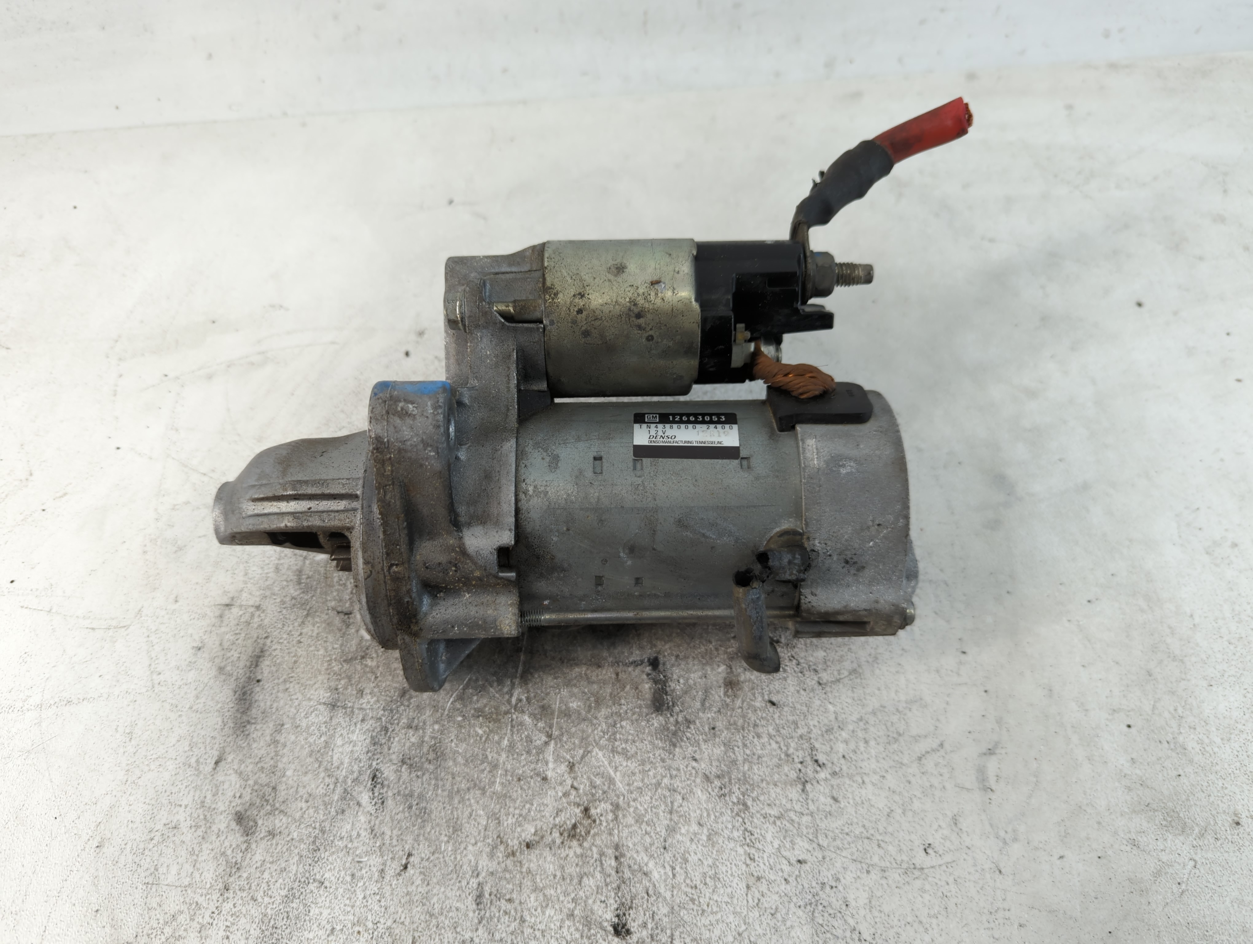 2015-2015 Cadillac Ats Car Starter Motor Solenoid Oem 766224 - Oemusedautoparts1.com