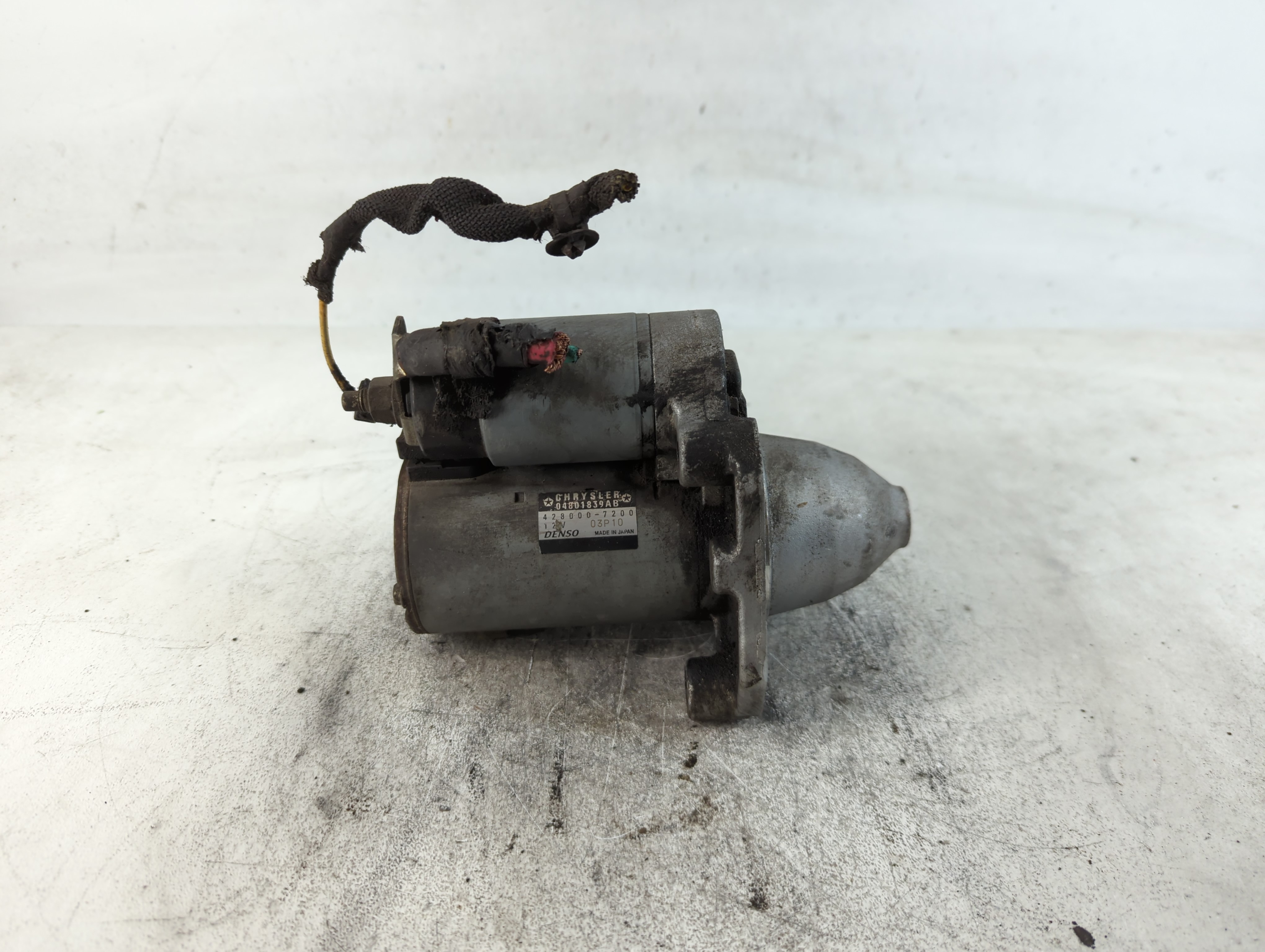 2011-2014 Dodge Avenger Car Starter Motor Solenoid Oem 766272 - Oemusedautoparts1.com