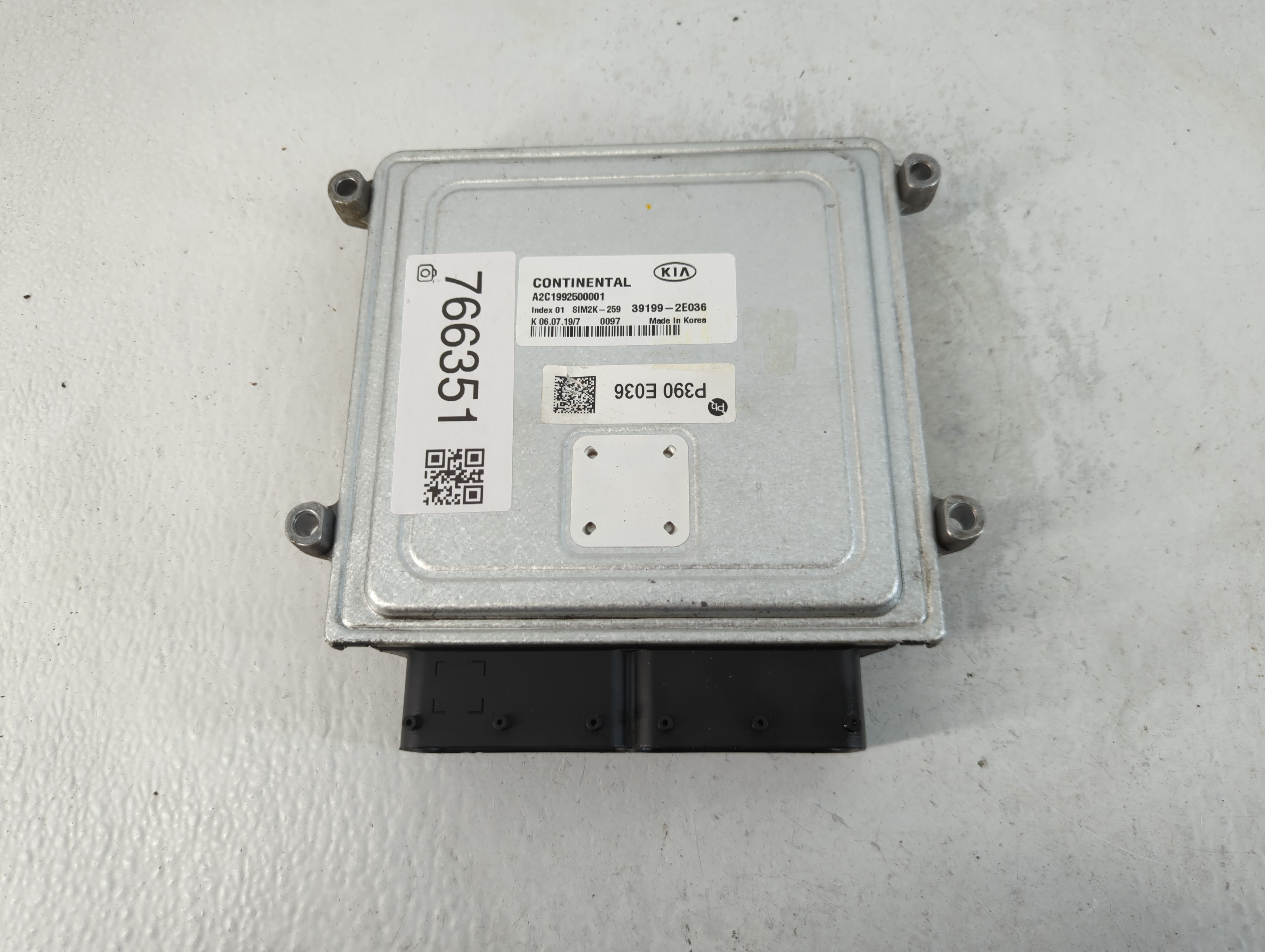 2019-2021 Kia Forte Engine Control Computer Ecu Pcm Ecm Pcu Oem 766351 - Oemusedautoparts1.com