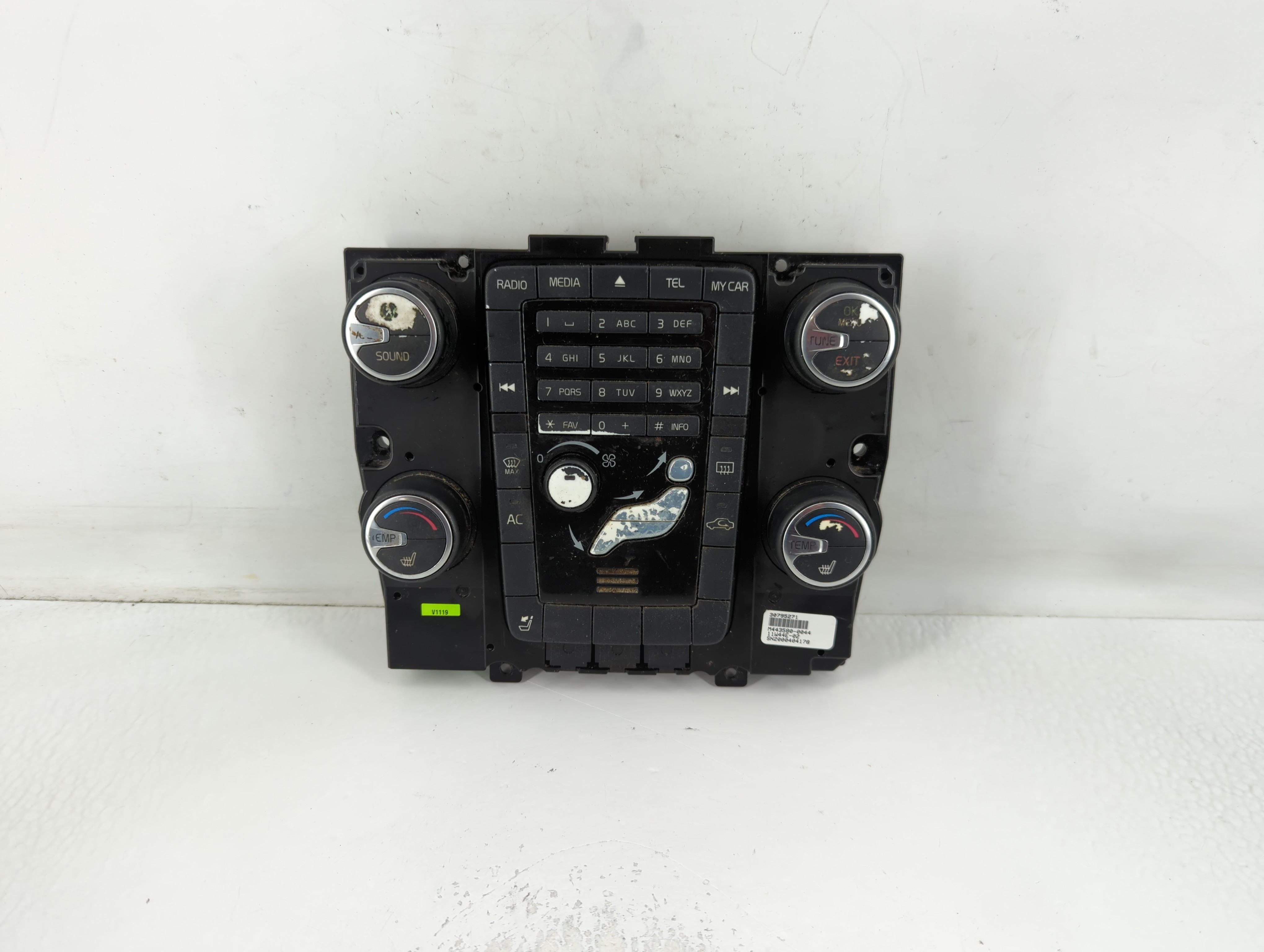 Picture of 2014 Volvo S60 Ac Heater Climate Control Pp+md40|7923 766557