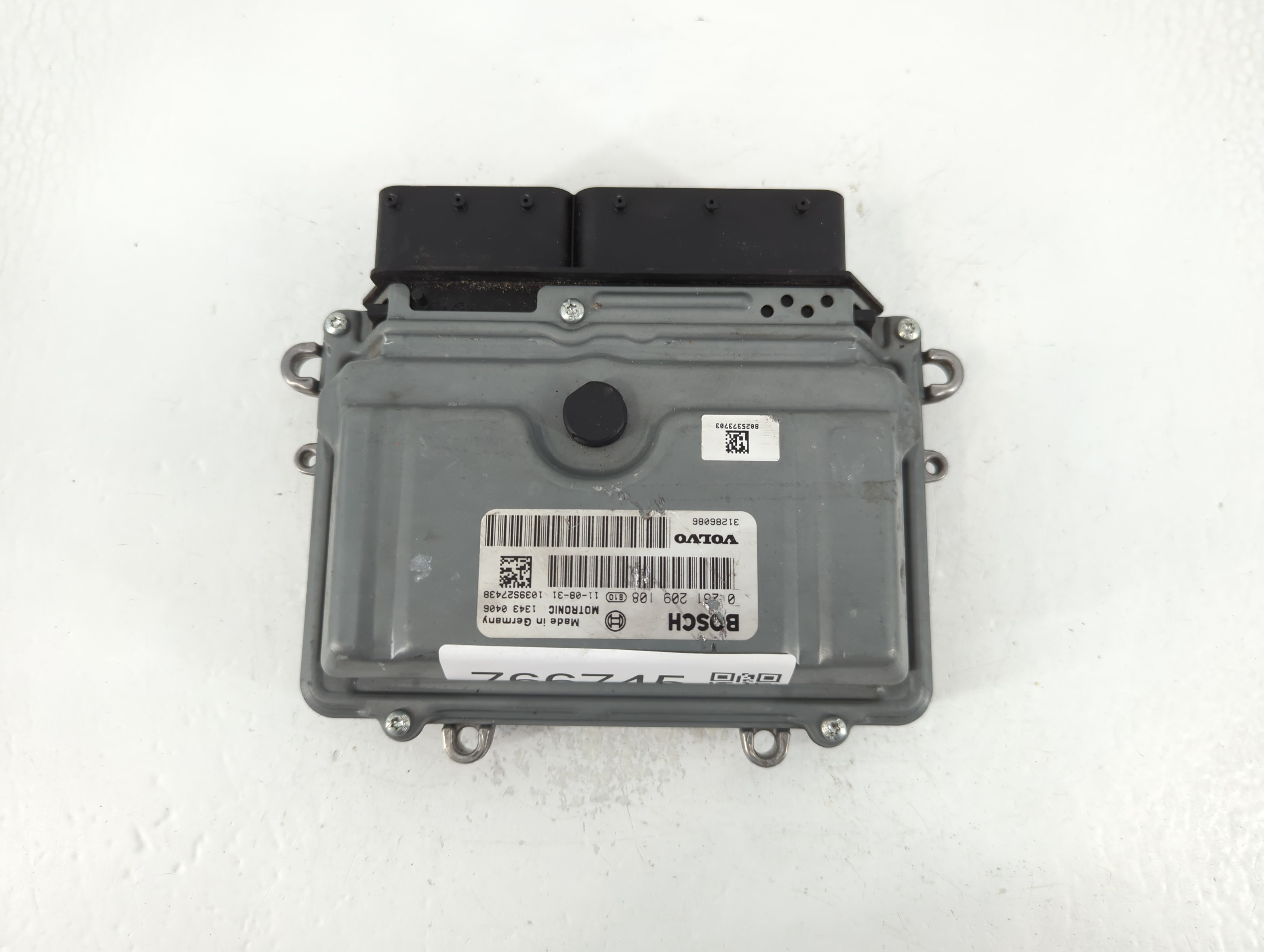 2012-2012 Volvo S60 Engine Control Computer Ecu Pcm Ecm Pcu Oem 766745 - Oemusedautoparts1.com