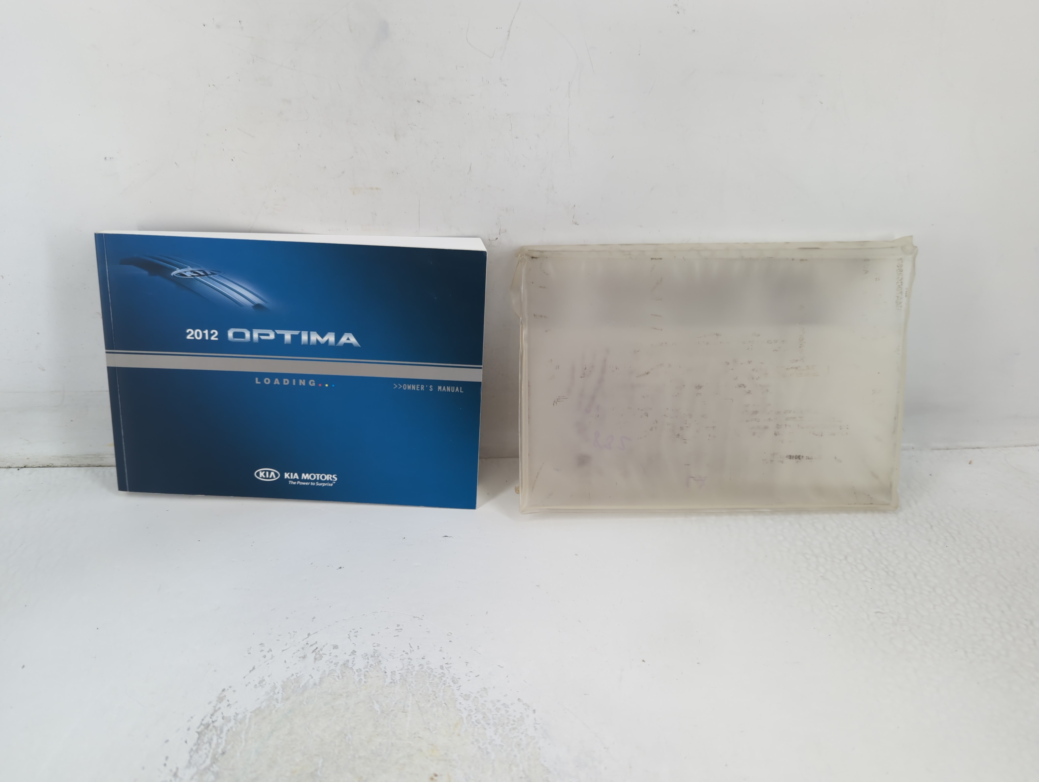 2012 Kia Optima Owners Manual Book Guide 767151 - Oemusedautoparts1.com