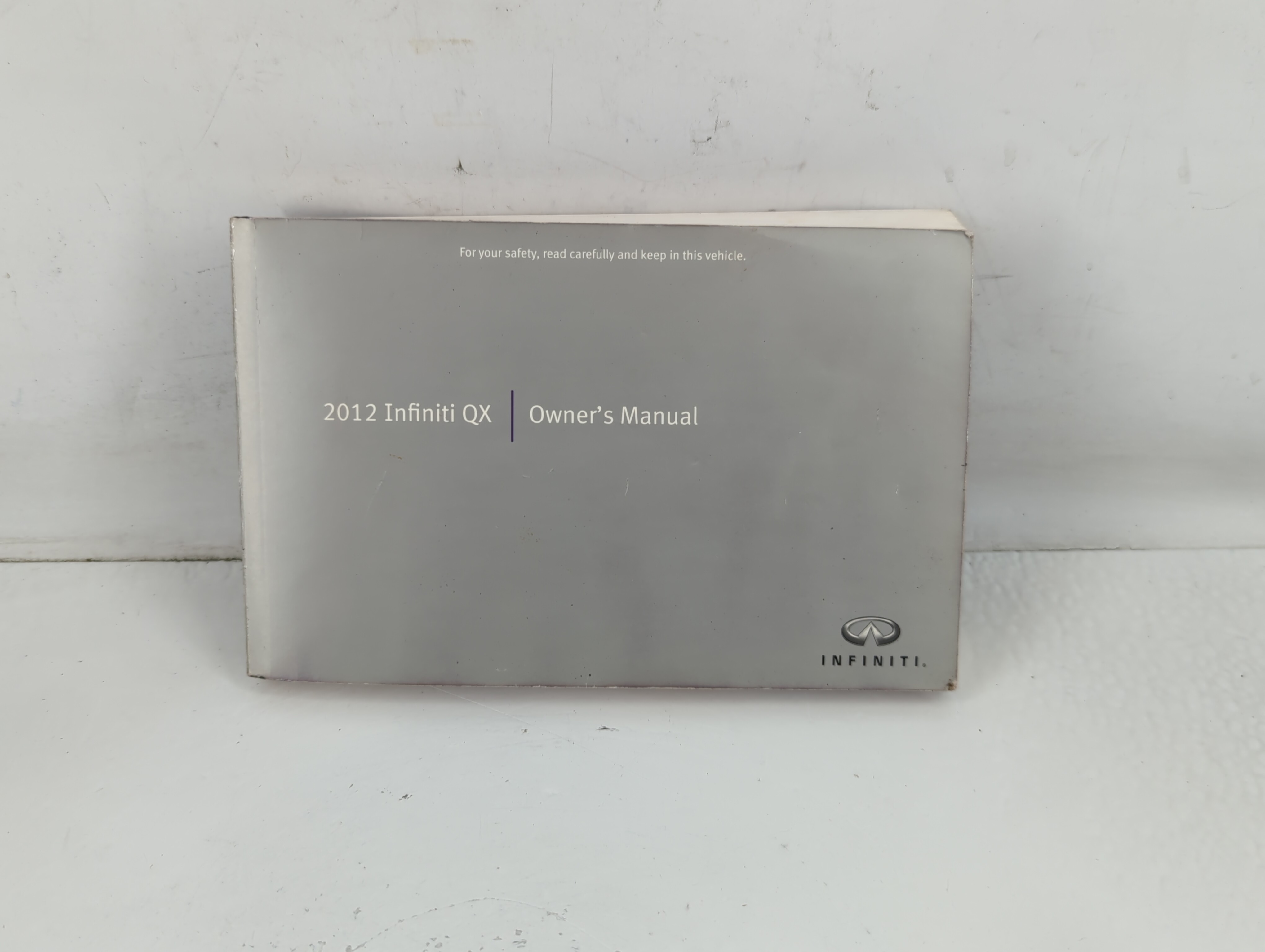 2012 Infiniti Qx30 Owners Manual Book Guide 767158 - Oemusedautoparts1.com