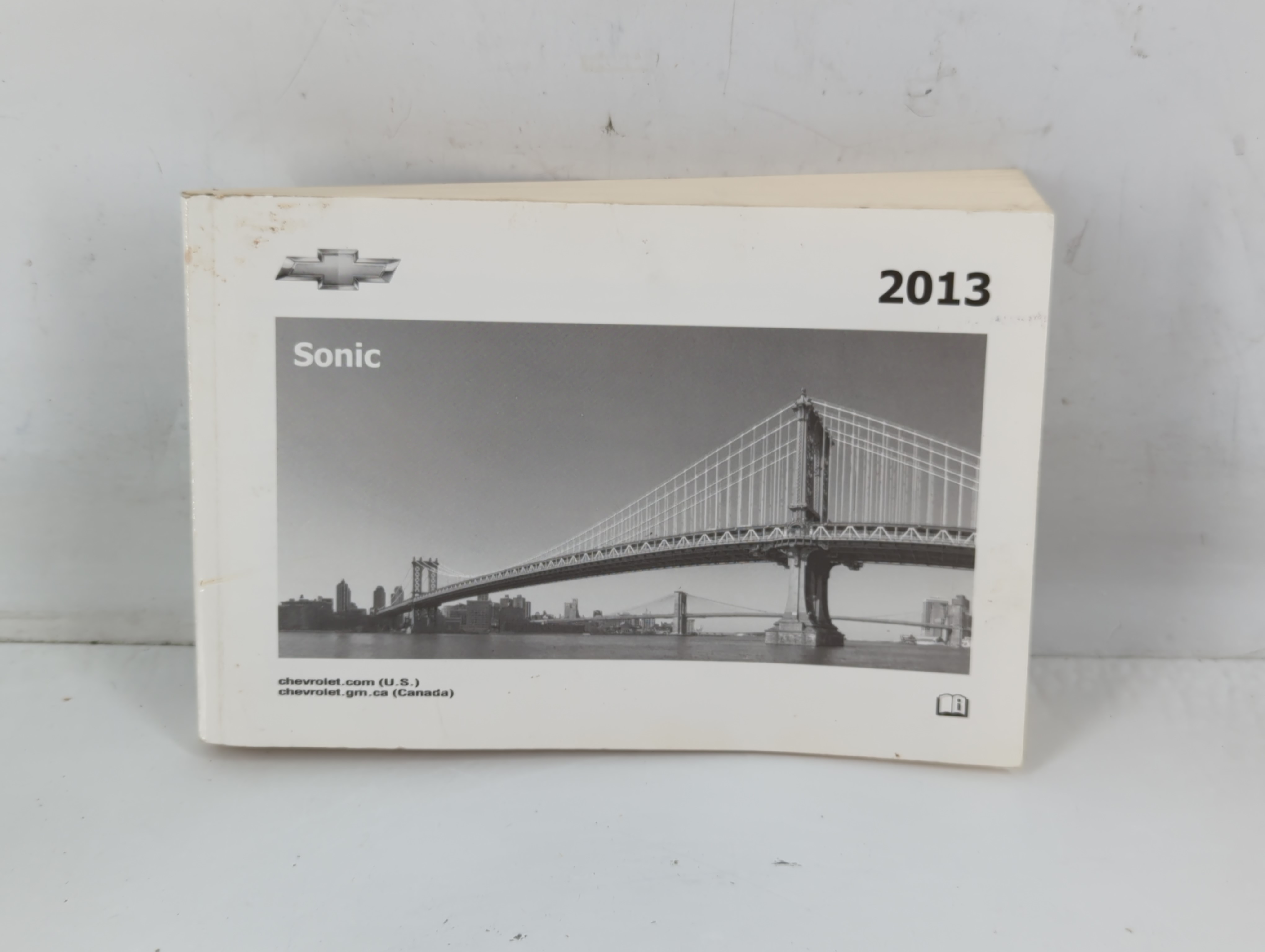 Picture of 2013 Chevrolet Sonic Owners Manual Book Guide 767162