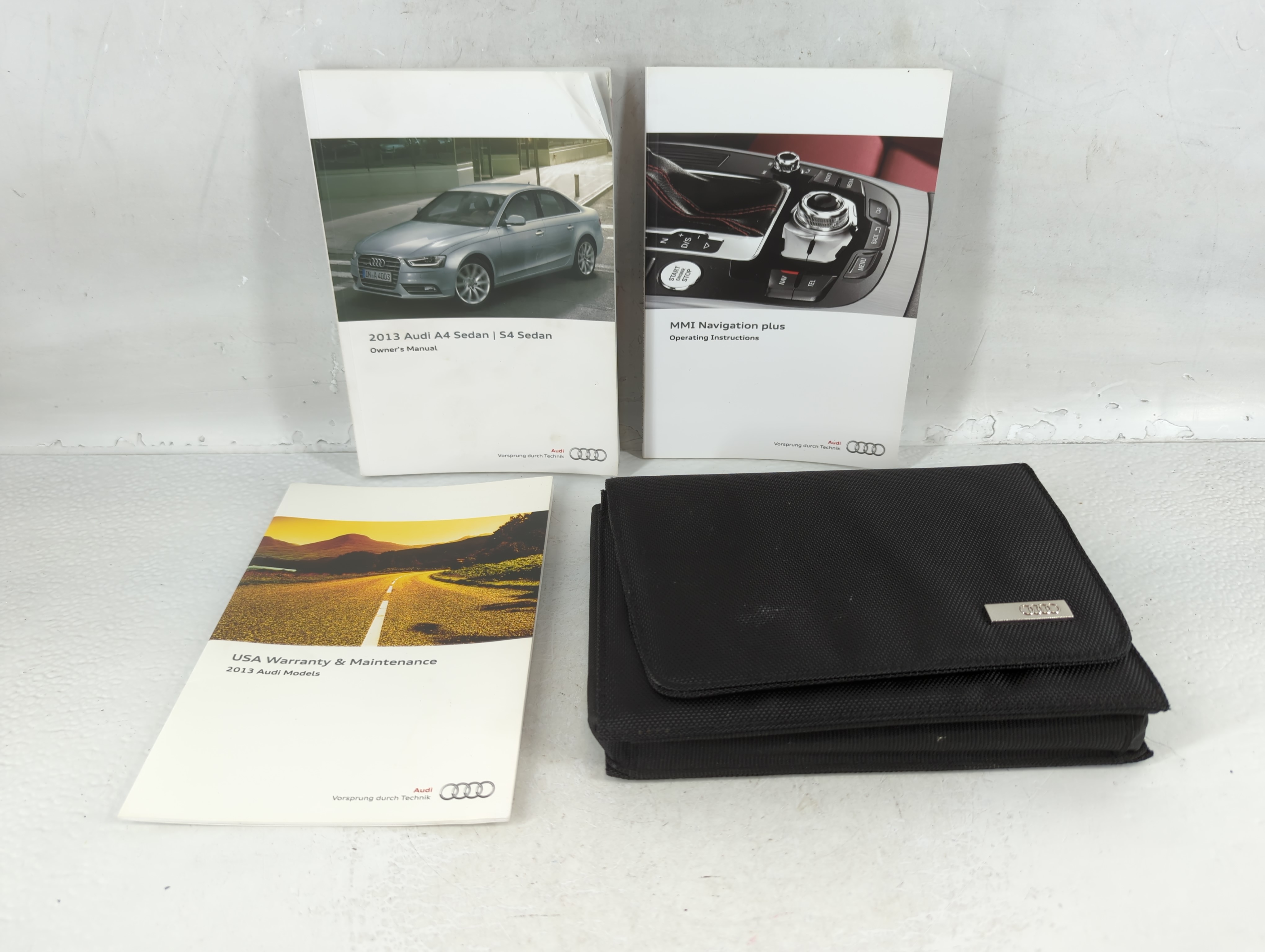 2013 Audi A4 Owners Manual Book Guide 767298 - Oemusedautoparts1.com
