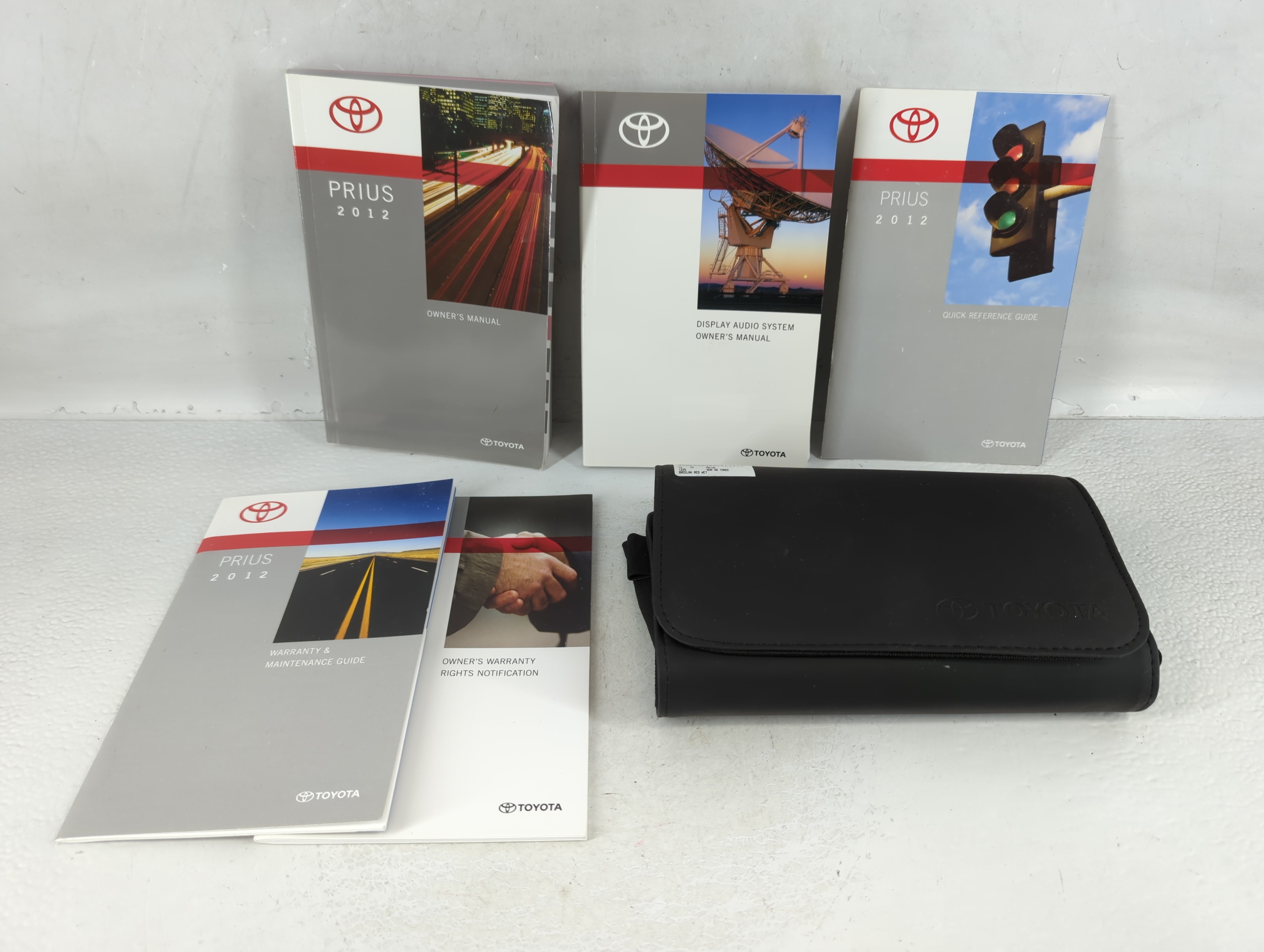 2012 Toyota Prius Owners Manual Book Guide 767324 - Oemusedautoparts1.com