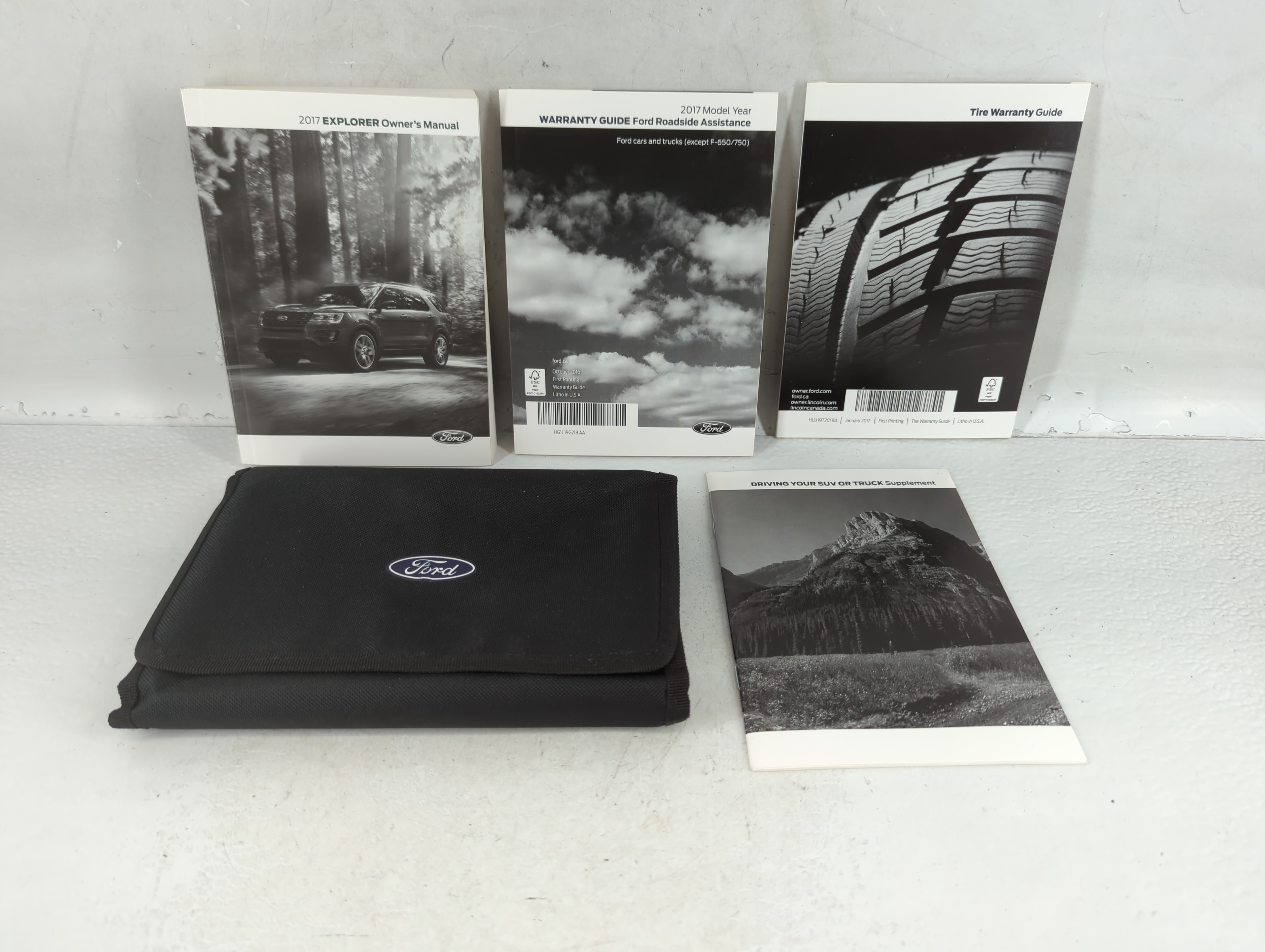 Picture of 2017 Ford Explorer Owners Manual Book Guide 767325