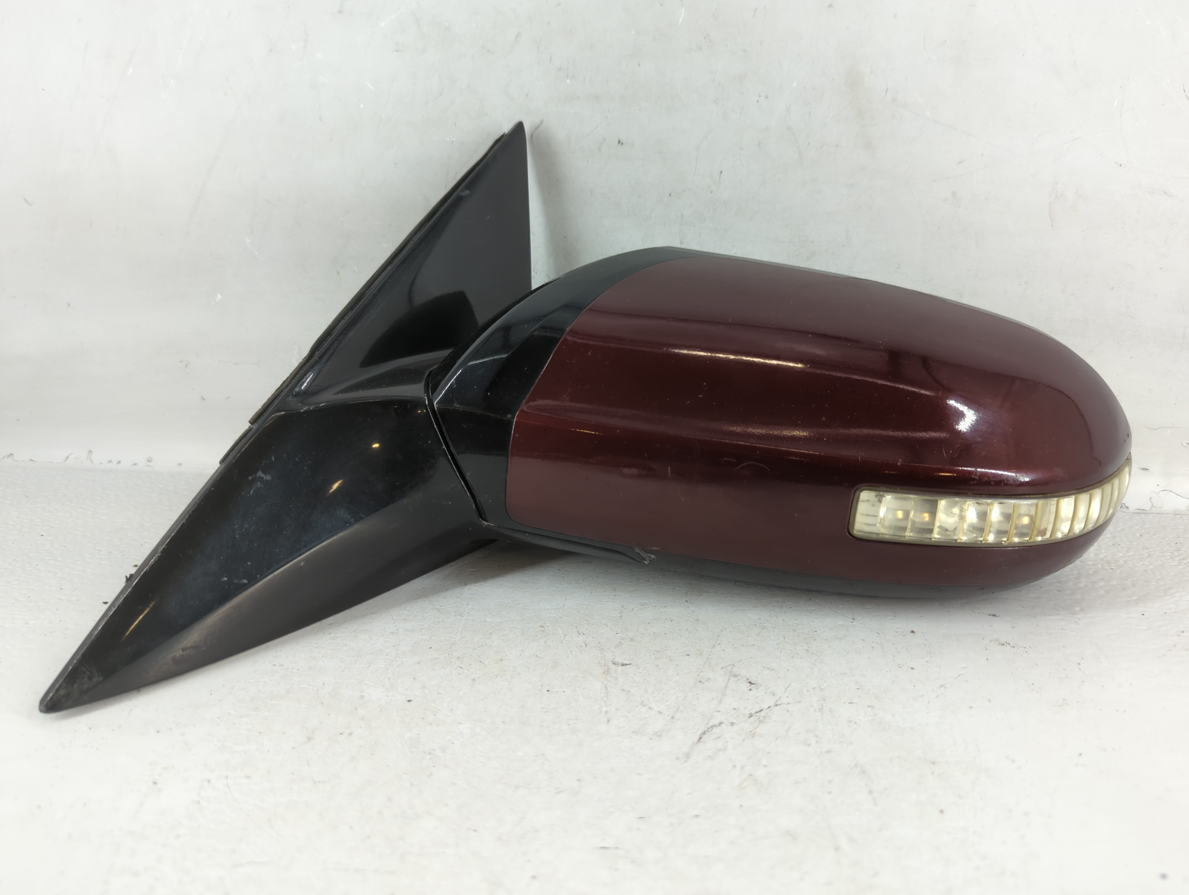Picture of 2009-2014 Nissan Maxima Driver Left Side View Power Door Mirror Burgundy 767668