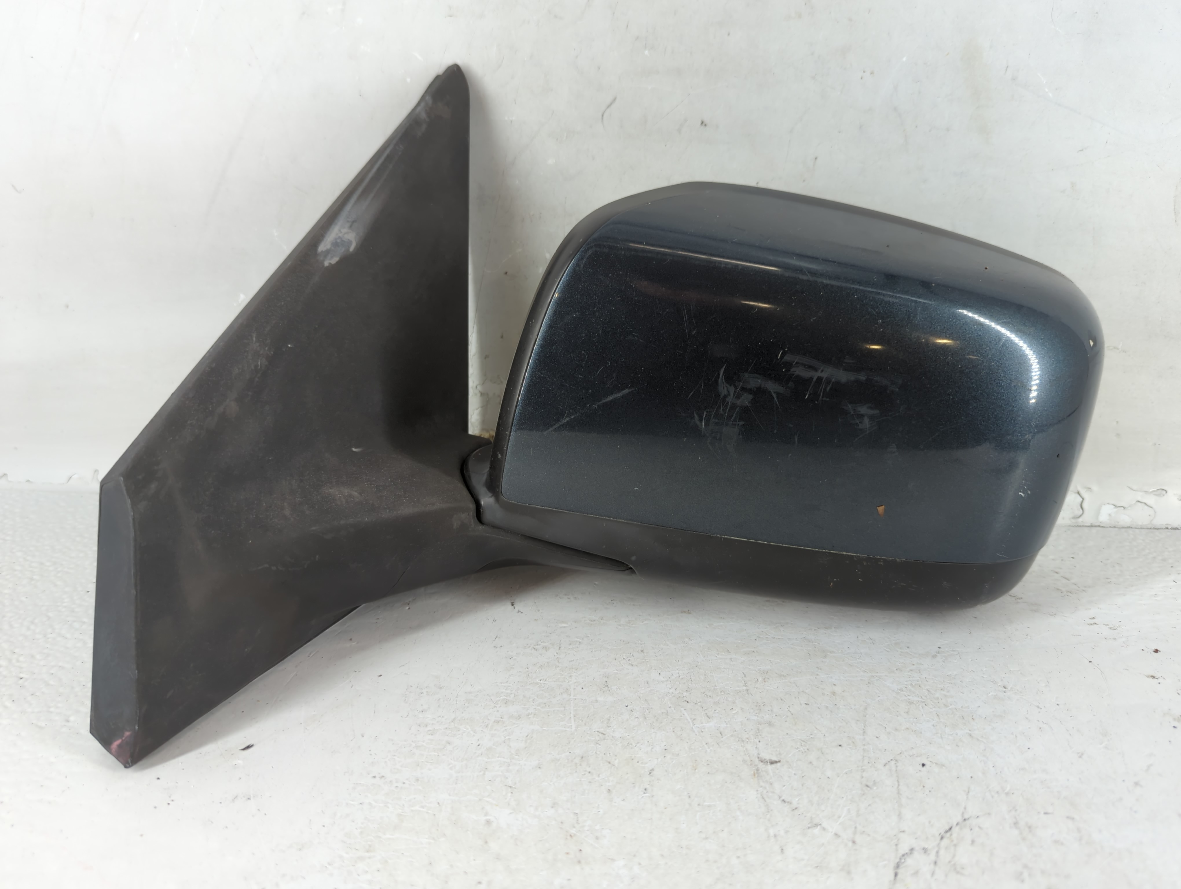 2008-2015 Nissan Rogue Driver Left Side View Power Door Mirror Dark Blue 767679 - Oemusedautoparts1.com