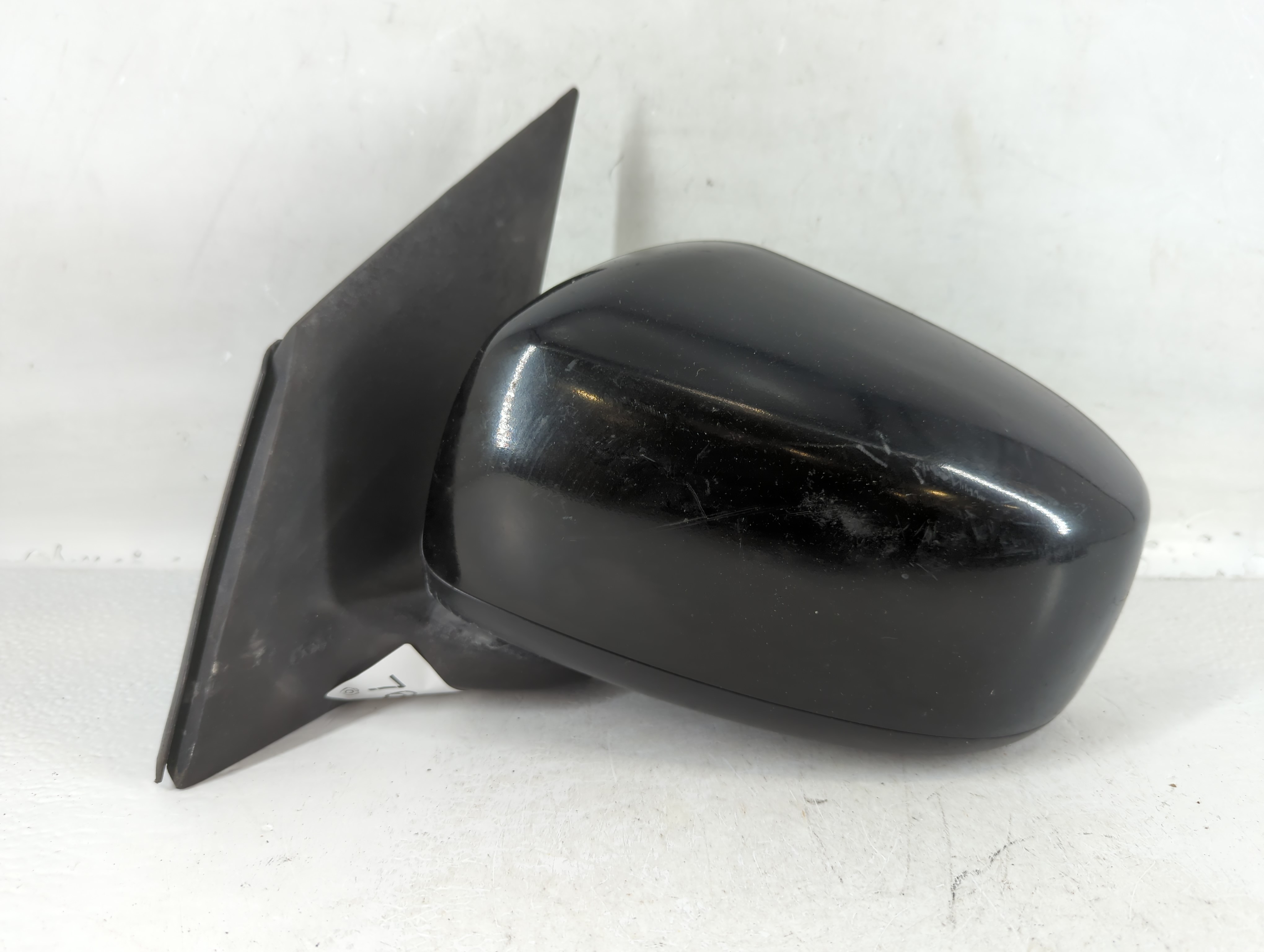 2014-2014 Mitsubishi Mirage Driver Left Side View Power Door Mirror Black 767707 - Oemusedautoparts1.com