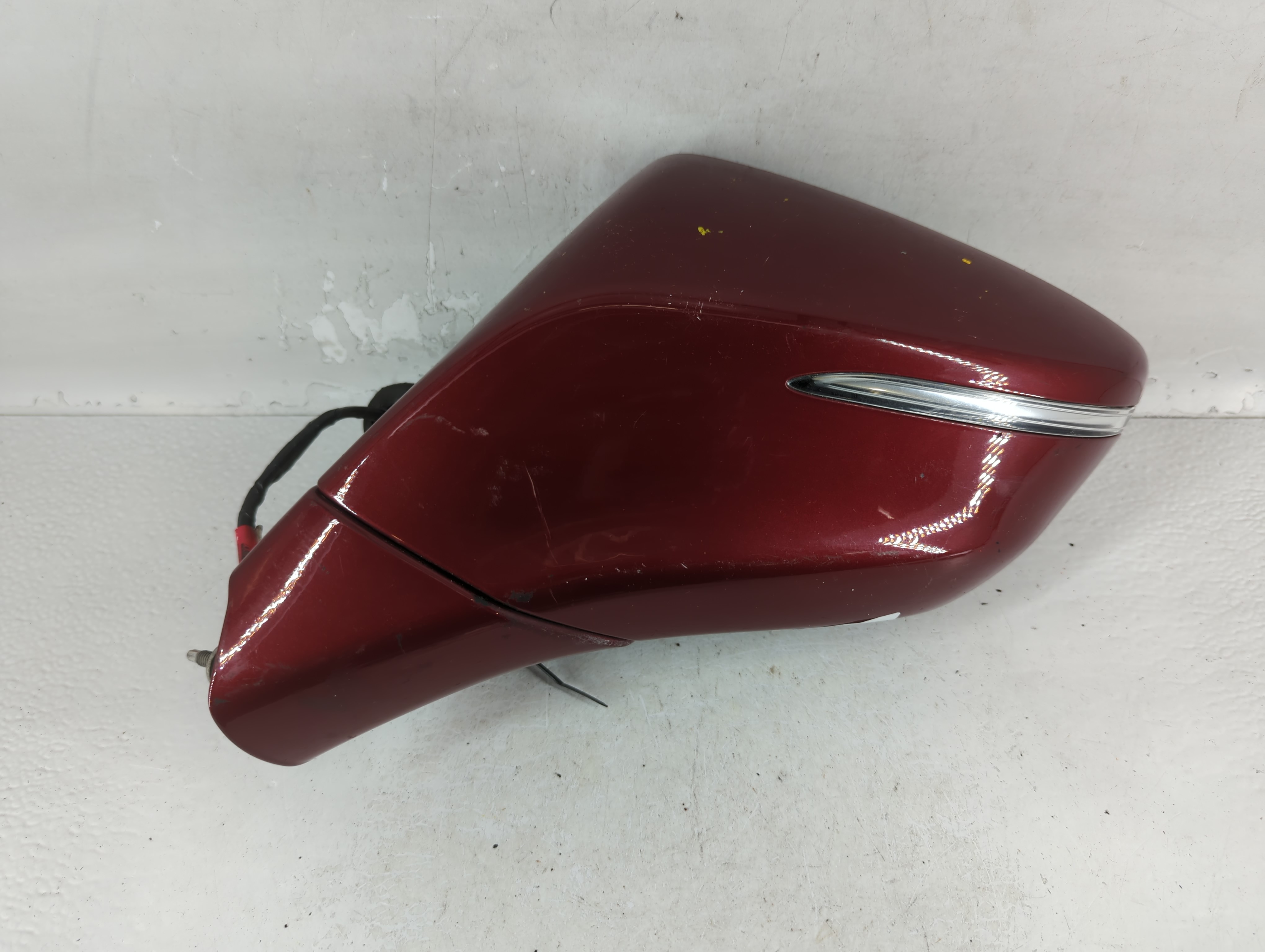 2018-2020 Chevrolet Impala Driver Left Side View Power Door Mirror Red 768072 - Oemusedautoparts1.com