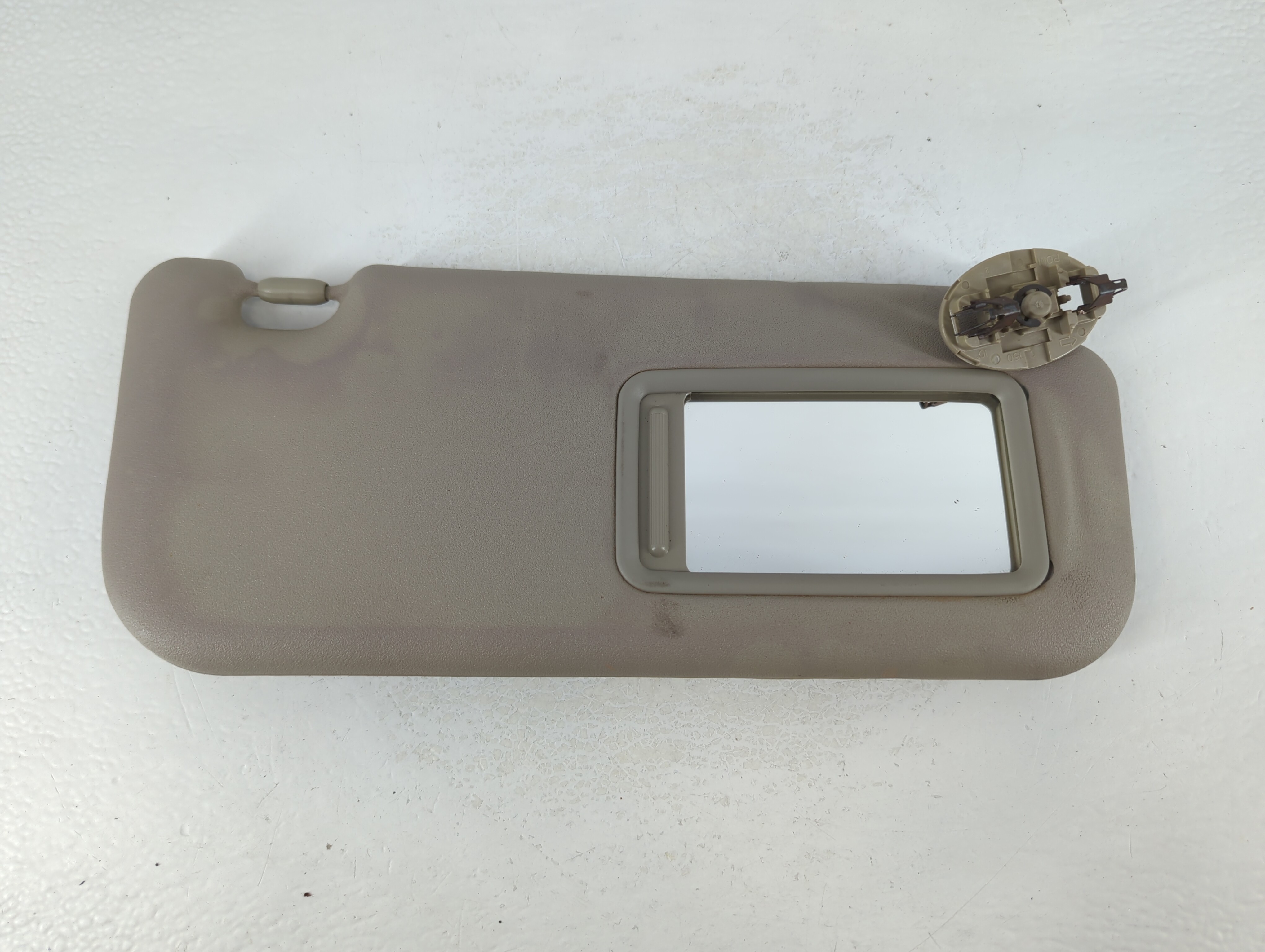 2009-2013 Toyota Corolla Passenger Sun Visor Mirror Right Sunvisor Grey 768287 - Oemusedautoparts1.com