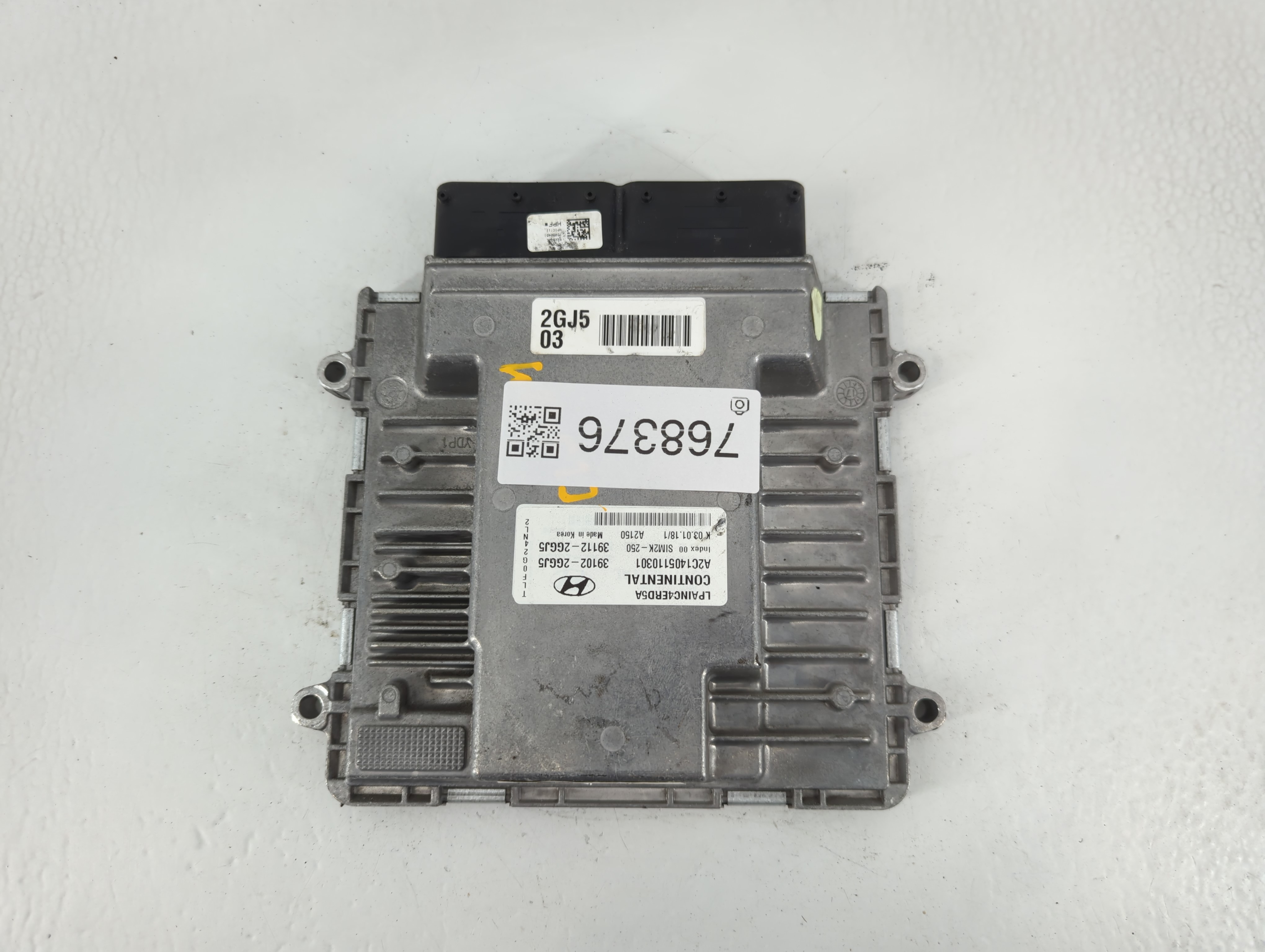 2018-2019 Hyundai Sonata Engine Control Computer Ecu Pcm Ecm Pcu Oem 768376 - Oemusedautoparts1.com