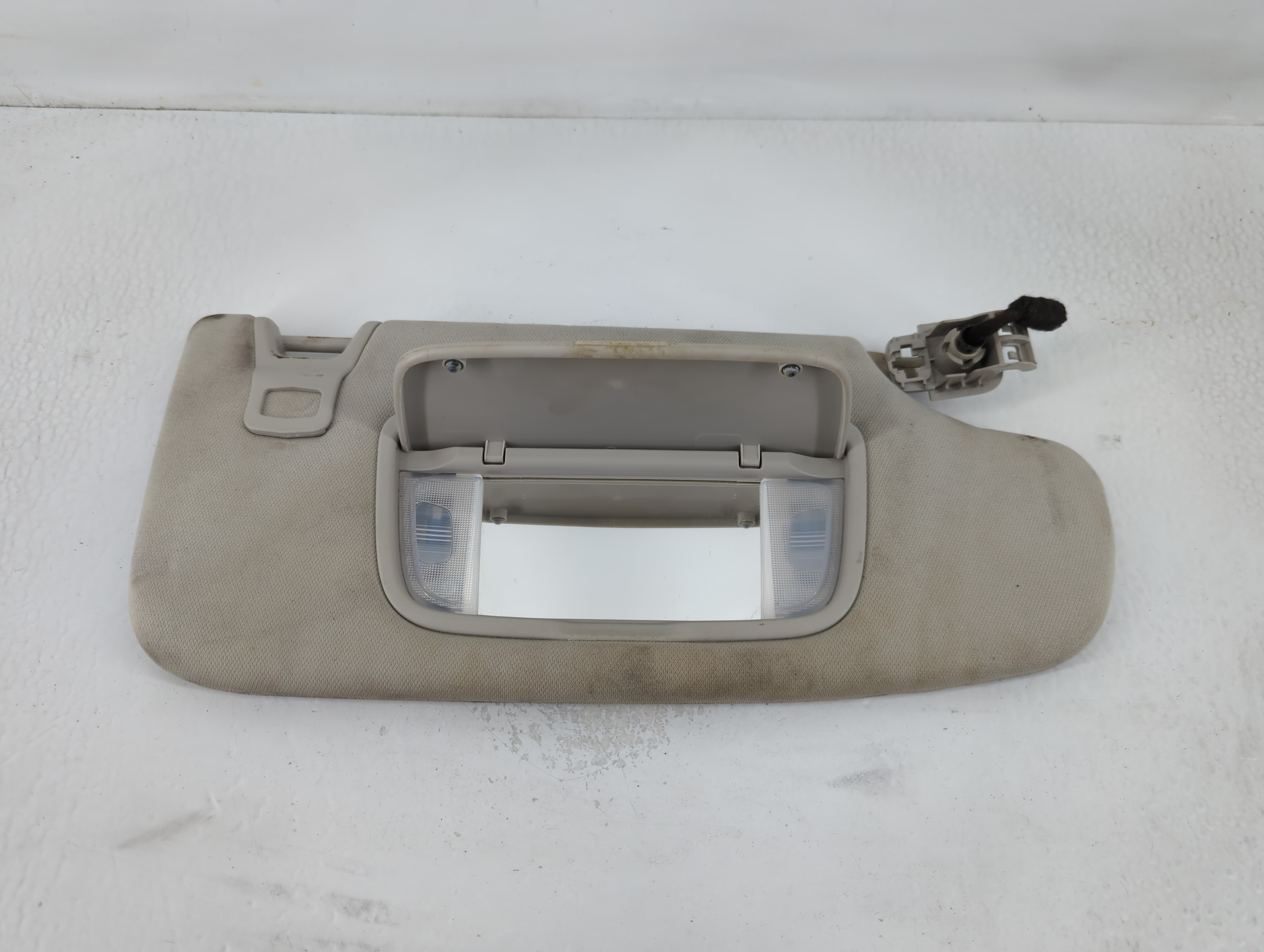Picture of 2013-2014 Ford Fusion Passenger Sun Visor Mirror Right Sunvisor Grey 768531