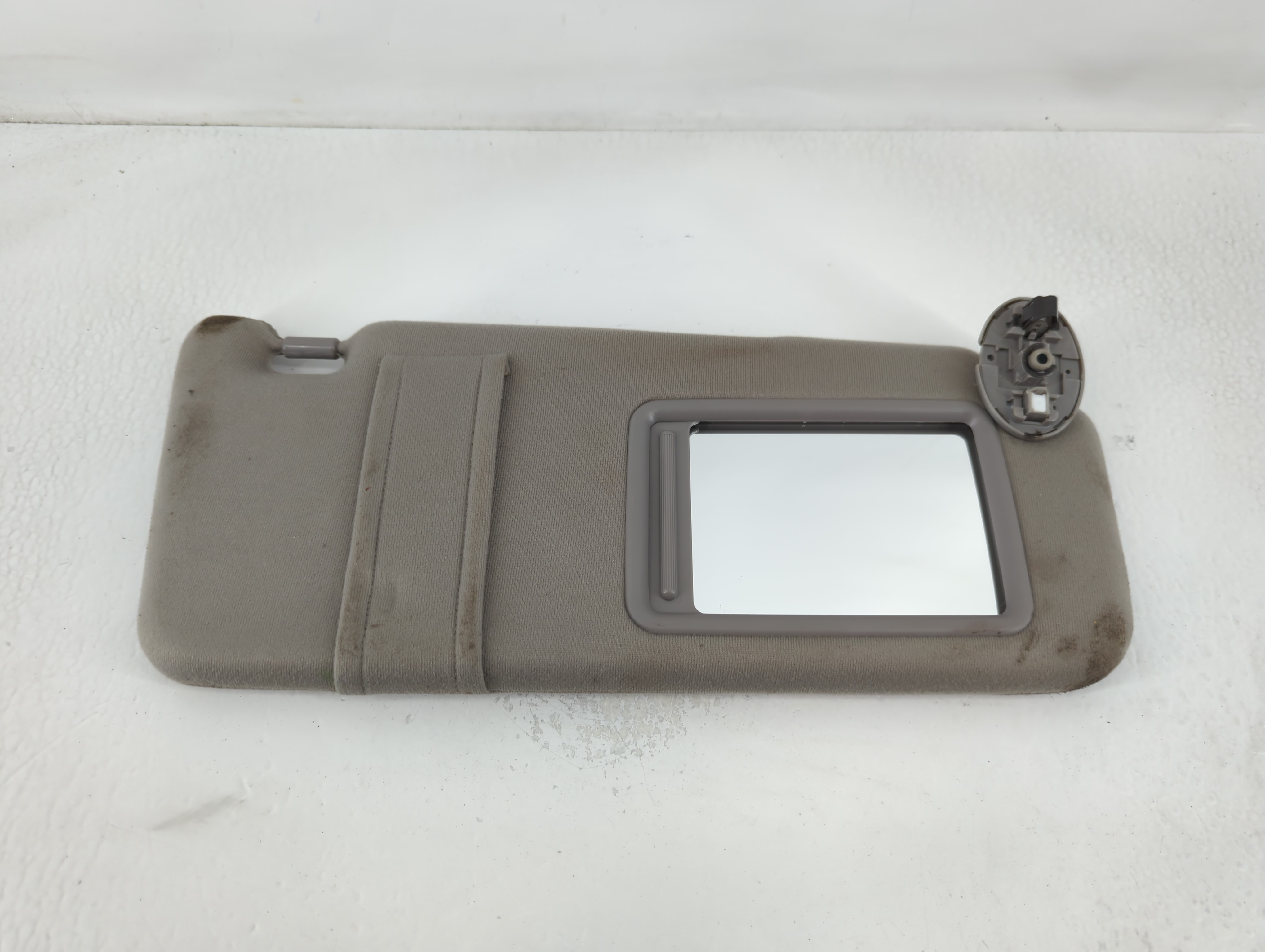 2007-2011 Toyota Camry Passenger Sun Visor Mirror Right Sunvisor Grey 768594 - Oemusedautoparts1.com