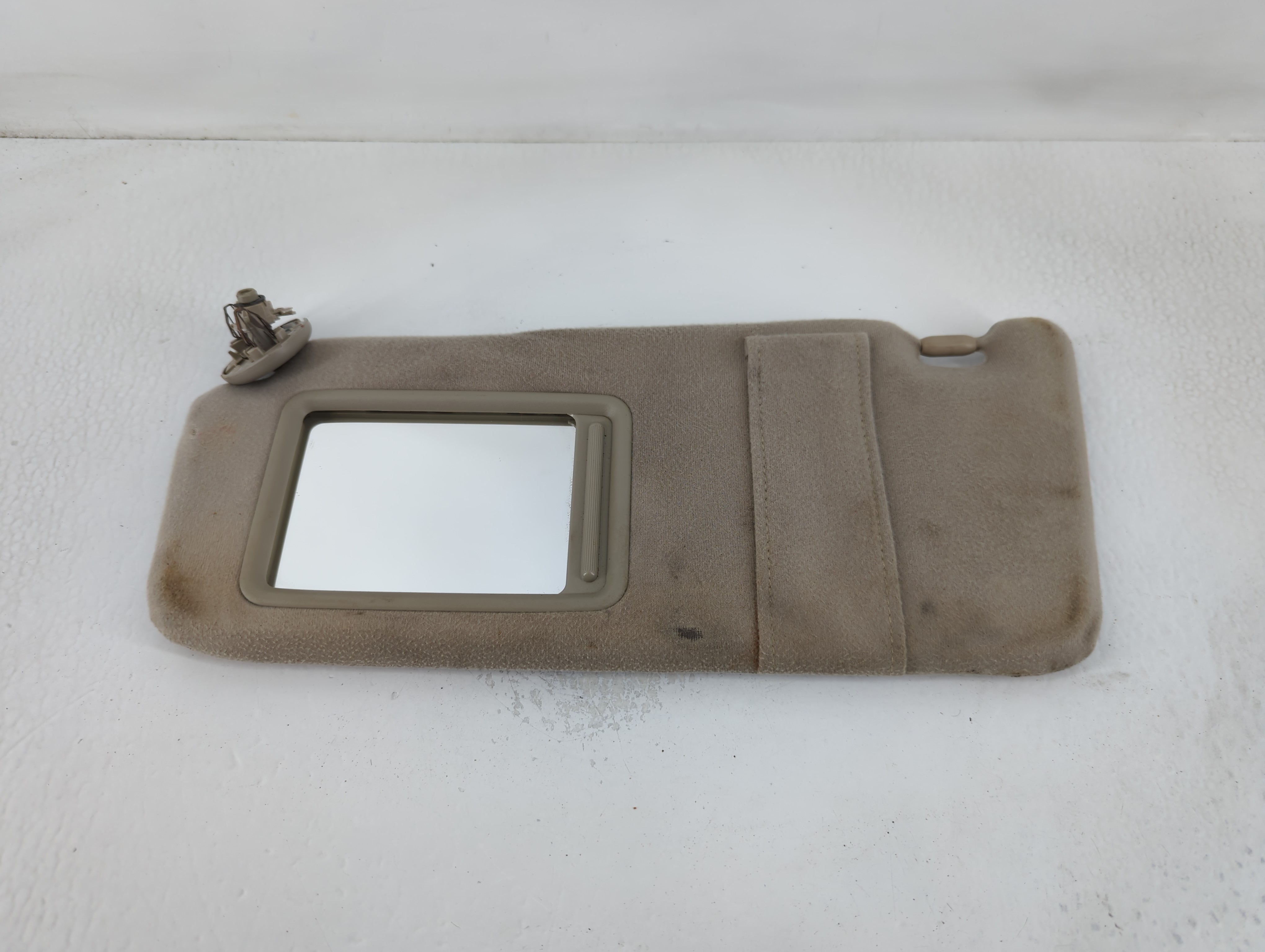 Picture of 2007-2011 Toyota Camry Driver Sun Visor Mirror Left Sunvisor Grey 768611