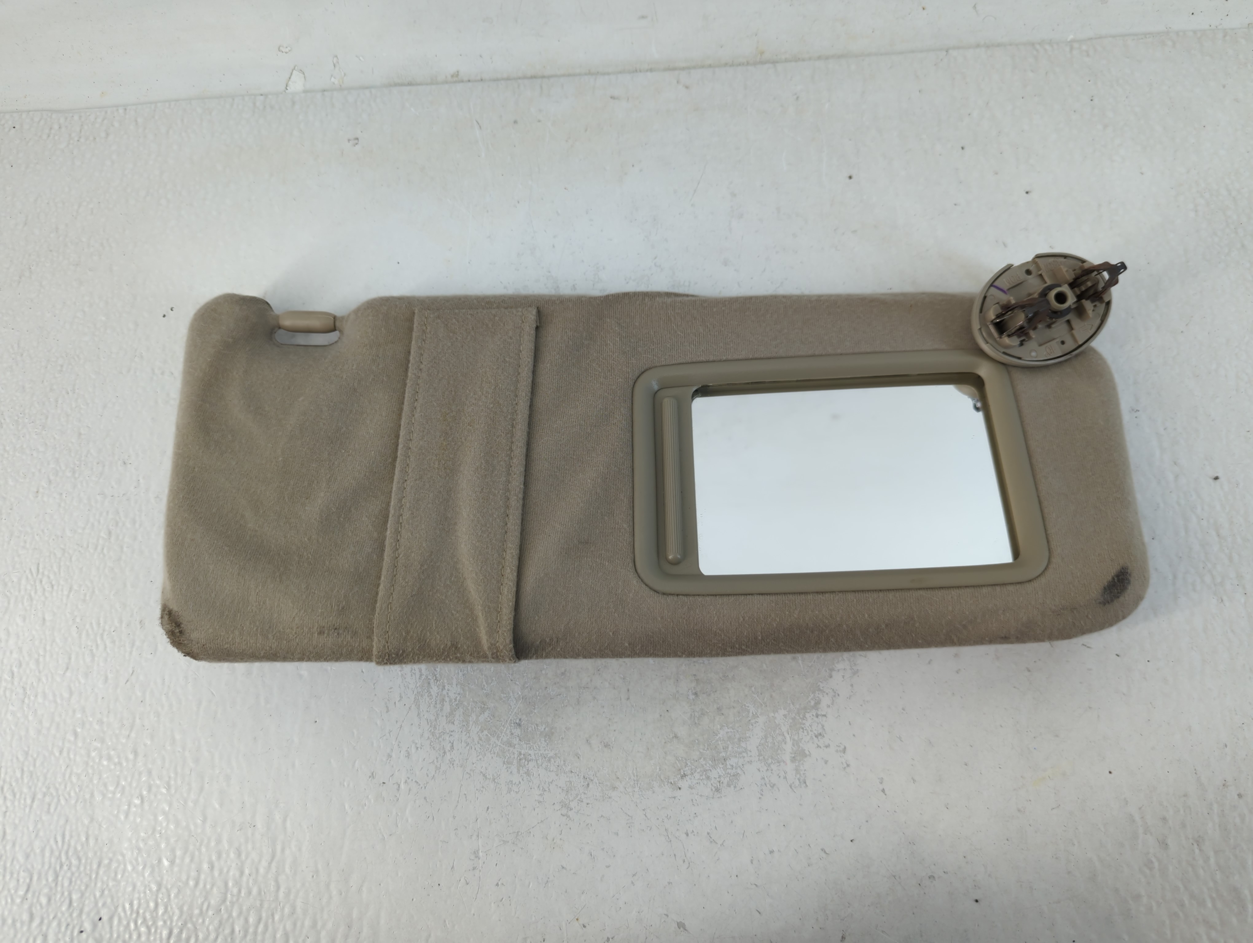 2007-2011 Toyota Camry Passenger Sun Visor Mirror Right Sunvisor Grey 768661 - Oemusedautoparts1.com