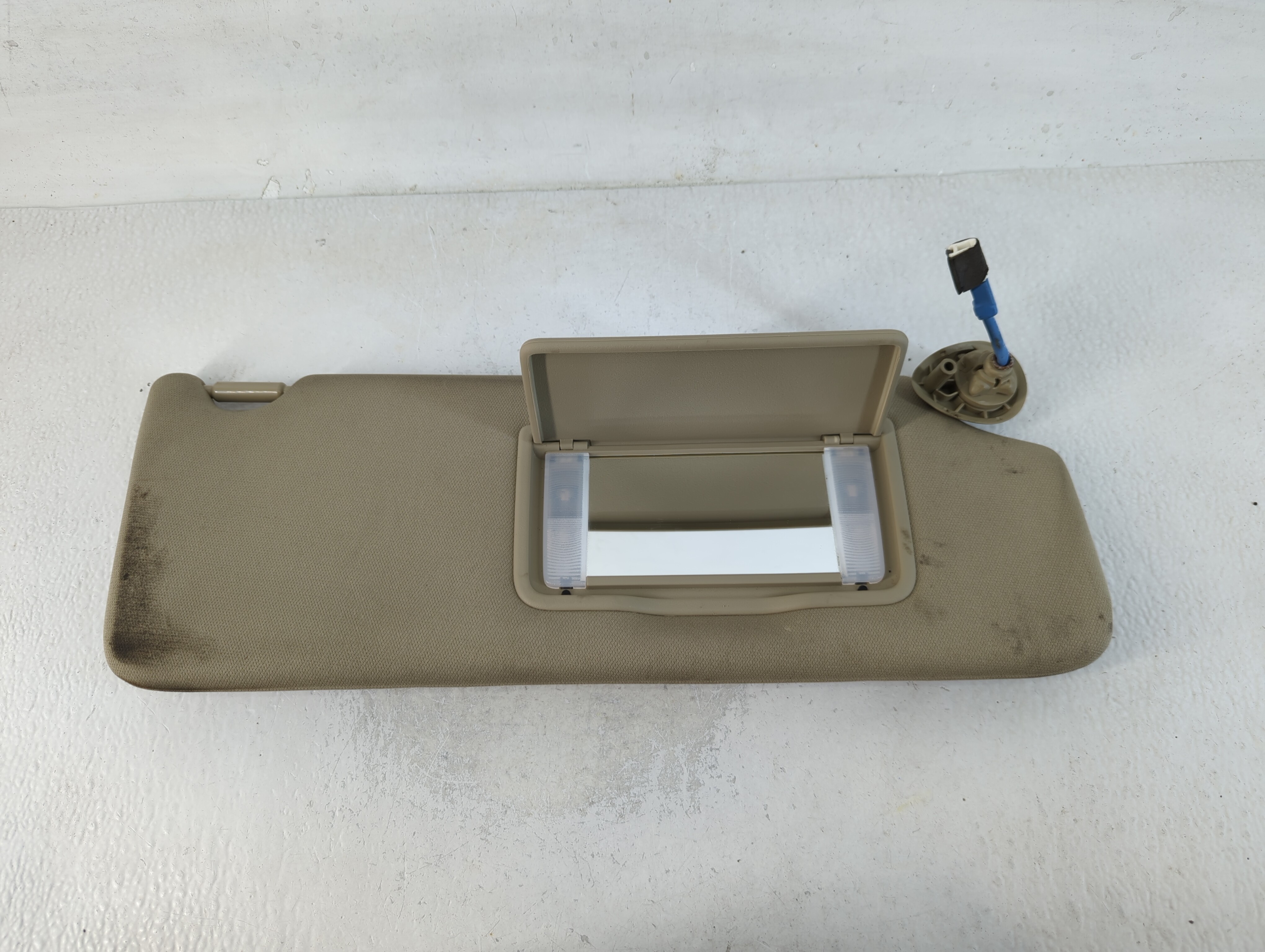 2014-2020 Acura Mdx Passenger Sun Visor Mirror Right Sunvisor Beige 768719 - Oemusedautoparts1.com