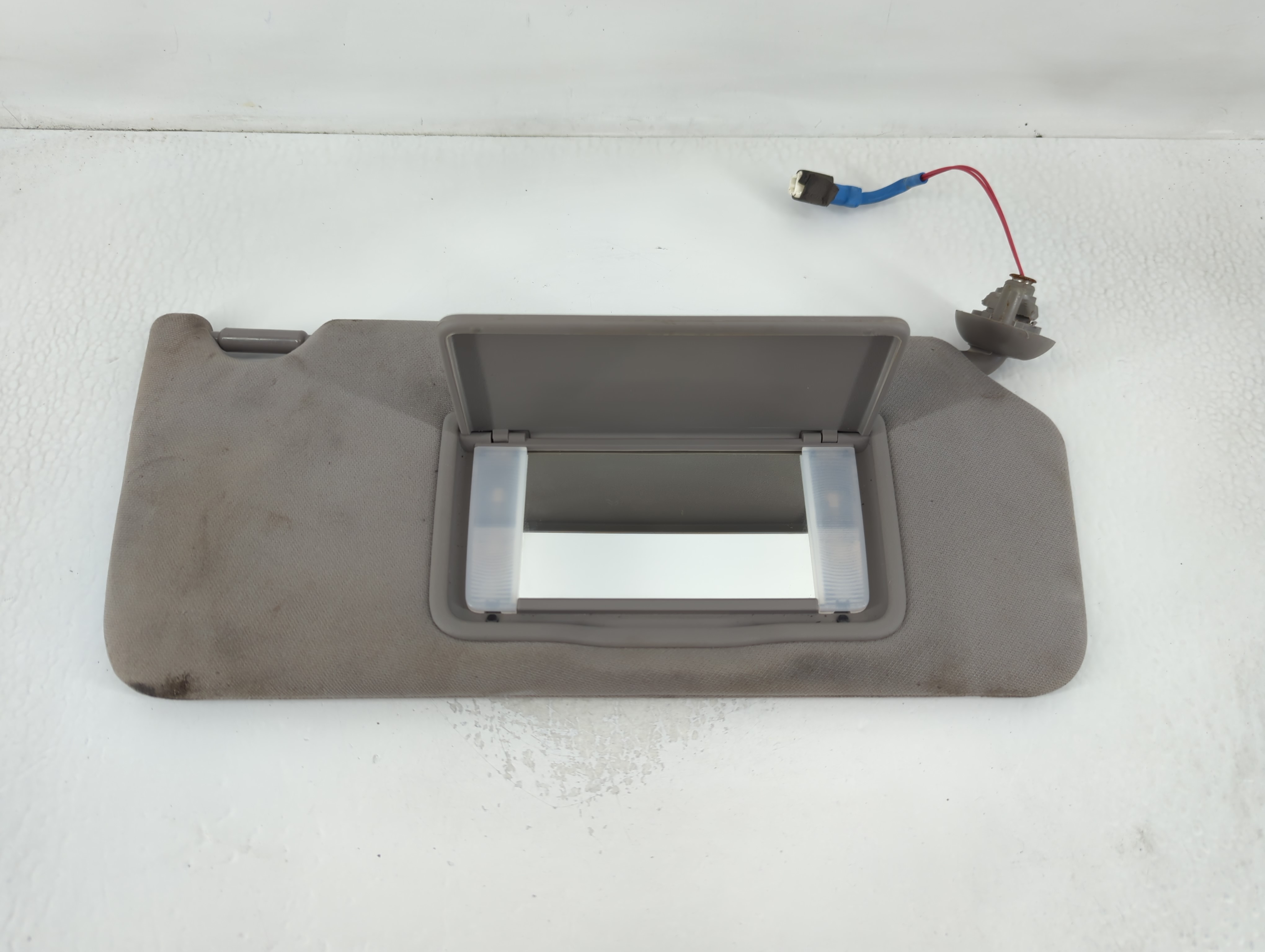 2012-2012 Honda Accord Passenger Sun Visor Mirror Right Sunvisor Grey 768924 - Oemusedautoparts1.com