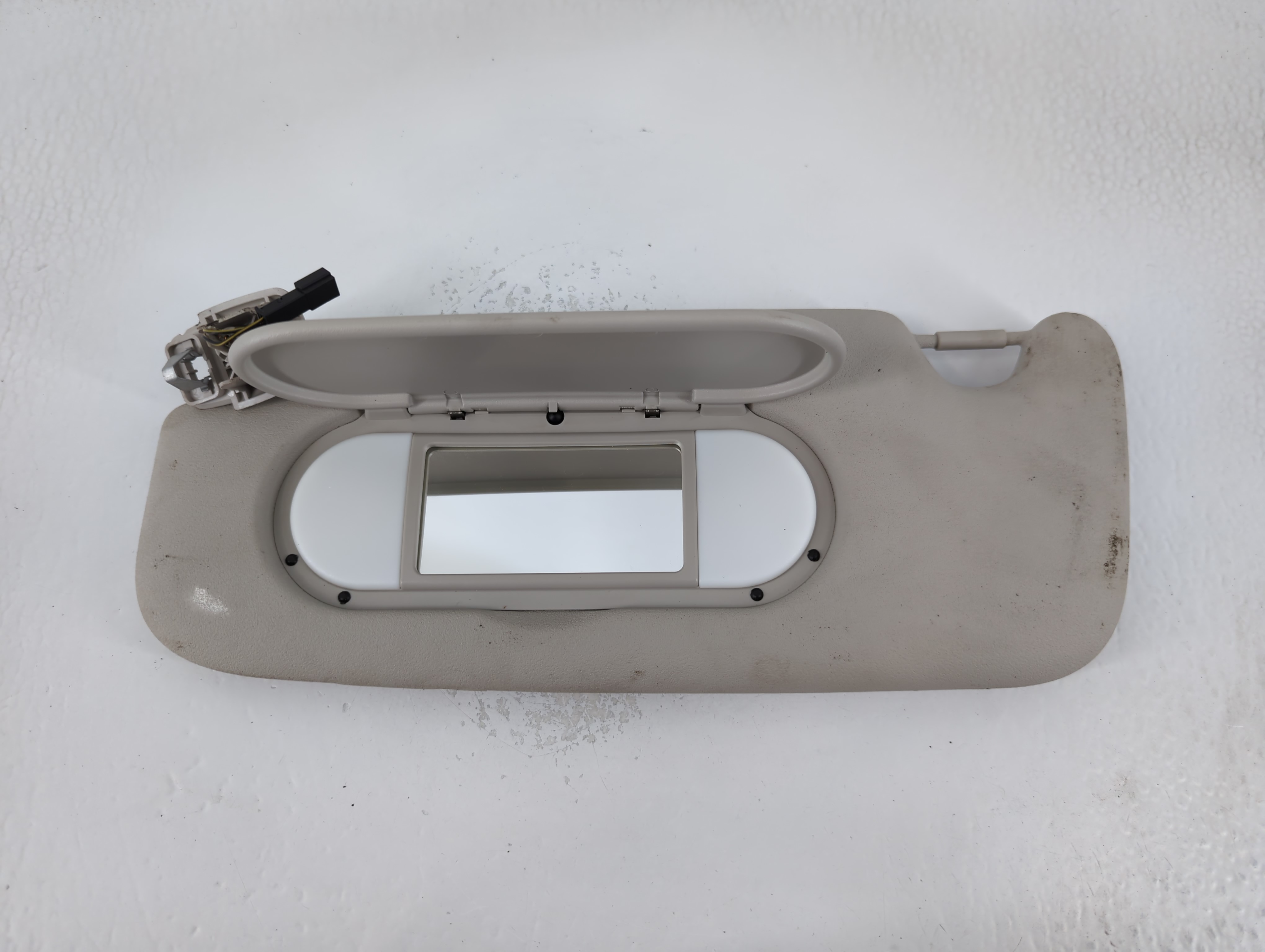 Mini Cooper Driver Sun Visor Mirror Left Sunvisor Grey 768926 - Oemusedautoparts1.com