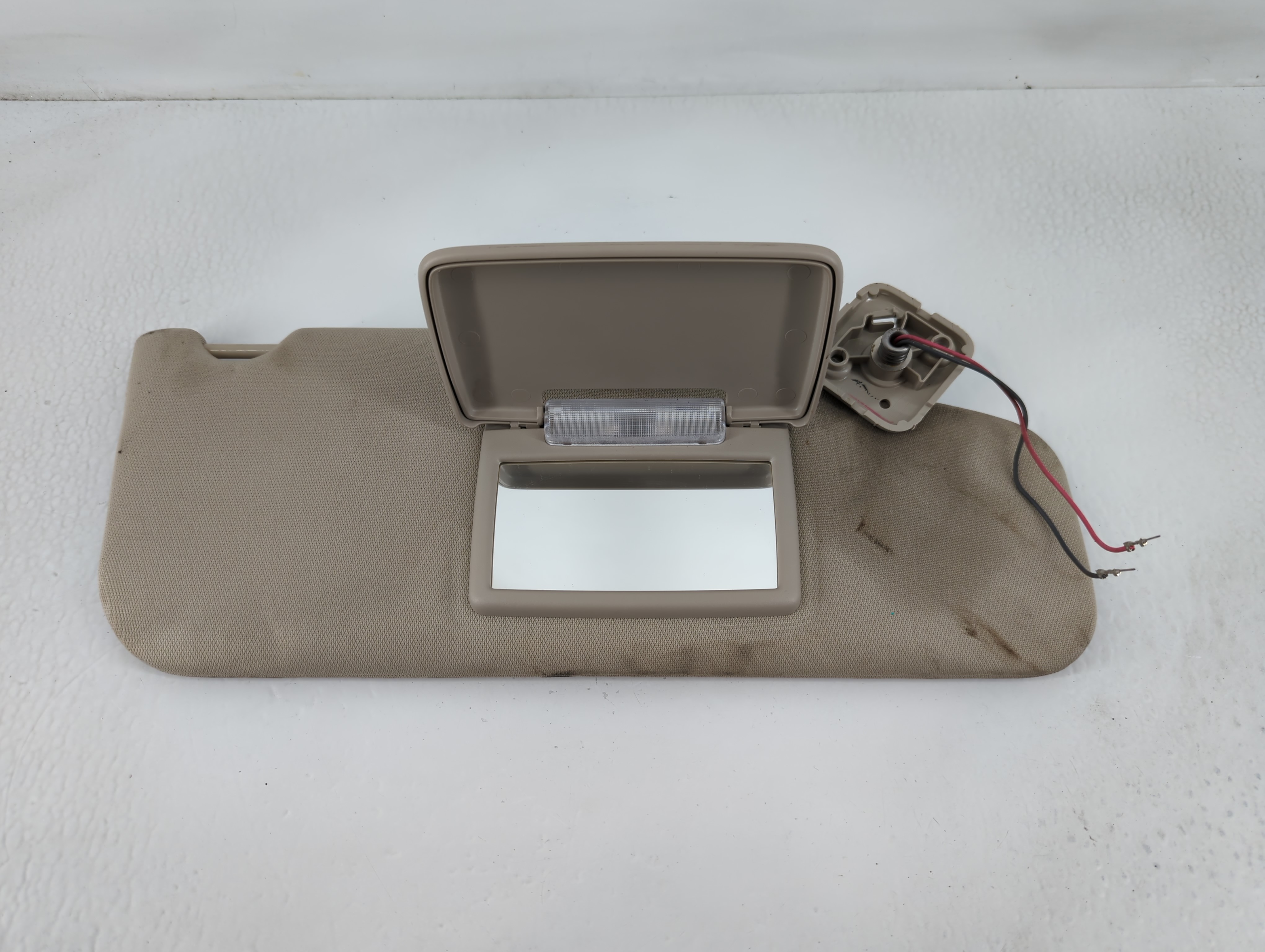 2011-2015 Lincoln Mkx Passenger Sun Visor Mirror Right Sunvisor Grey 768931 - Oemusedautoparts1.com