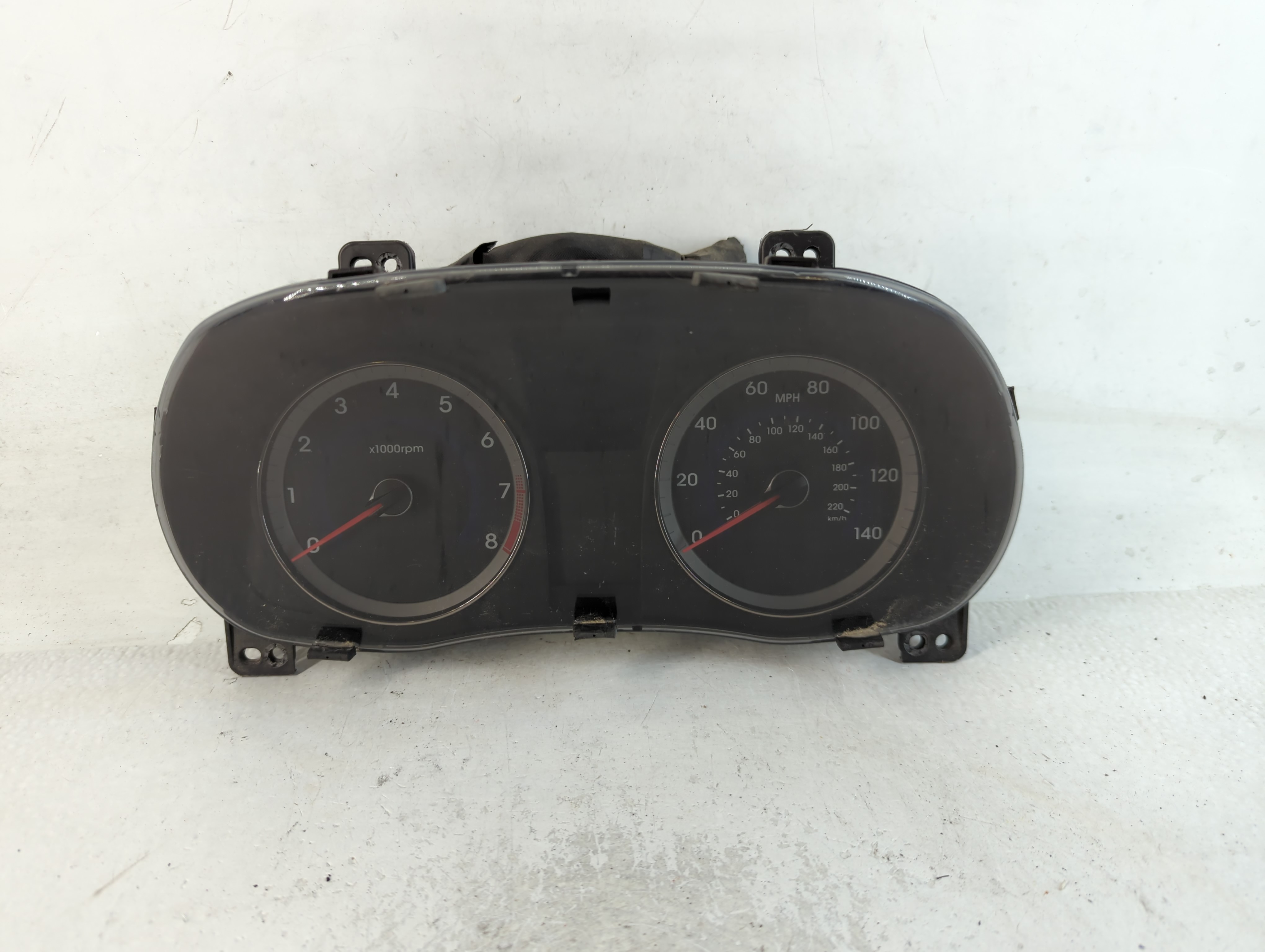 2012-2014 Hyundai Accent Speedometer Instrument Cluster Gauges 769123 - Oemusedautoparts1.com