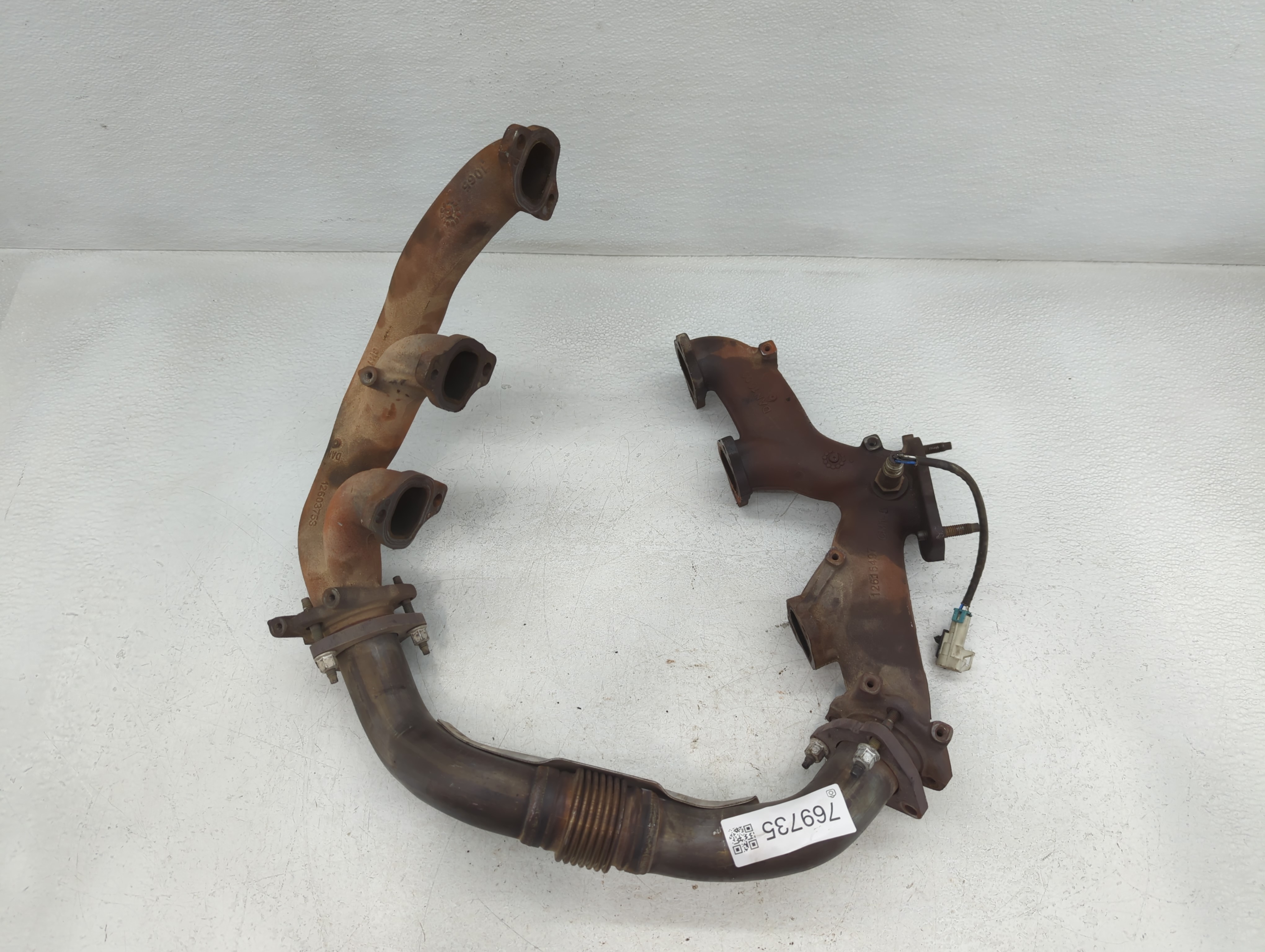 2006 Chevrolet Impala Turbocharger Exhaust Manifold With Turbo Charger 769735 - Oemusedautoparts1.com