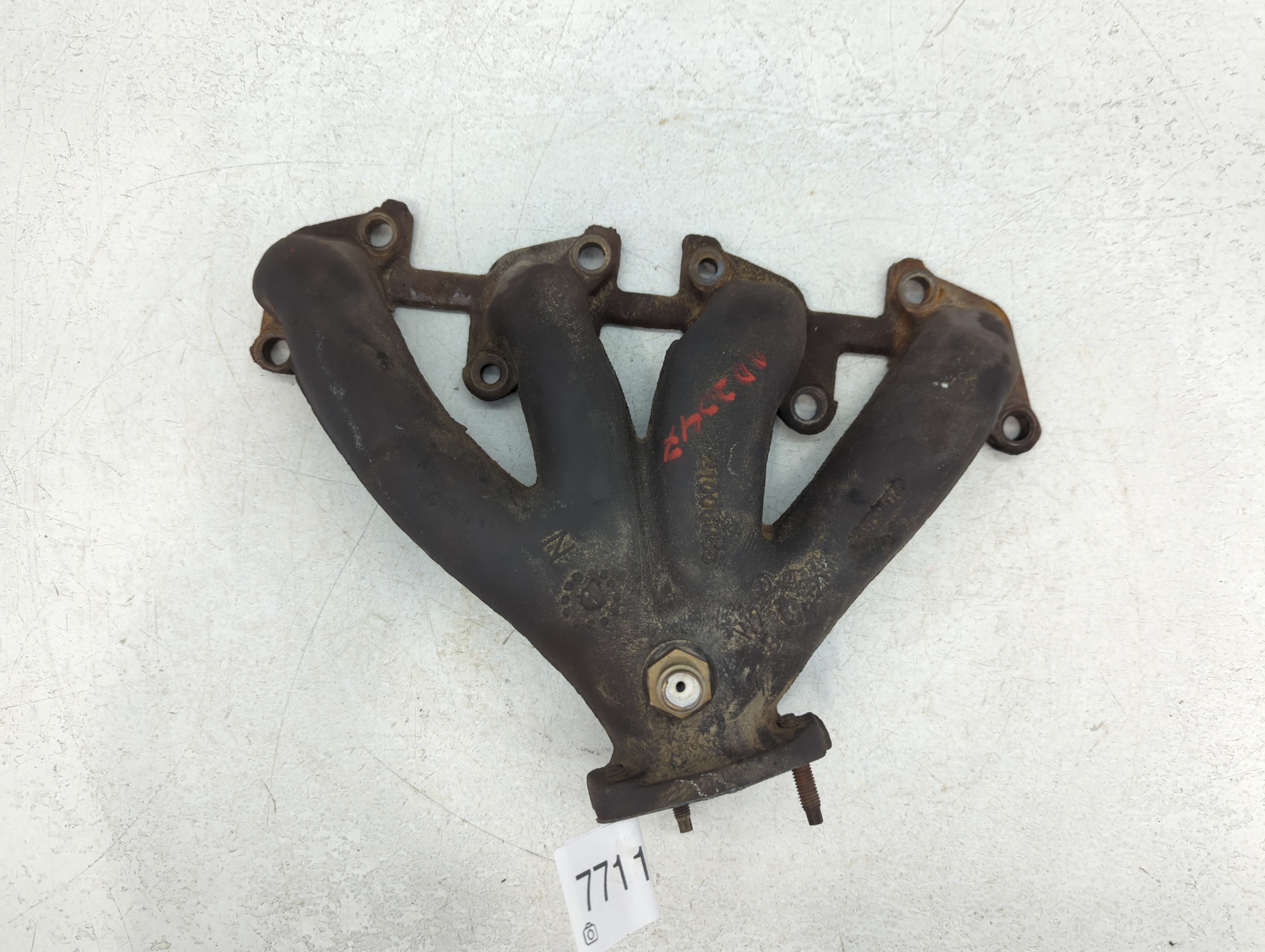 1995-1999 Saturn Sw1 Turbocharger Exhaust Manifold With Turbo Charger 771116 - Oemusedautoparts1.com