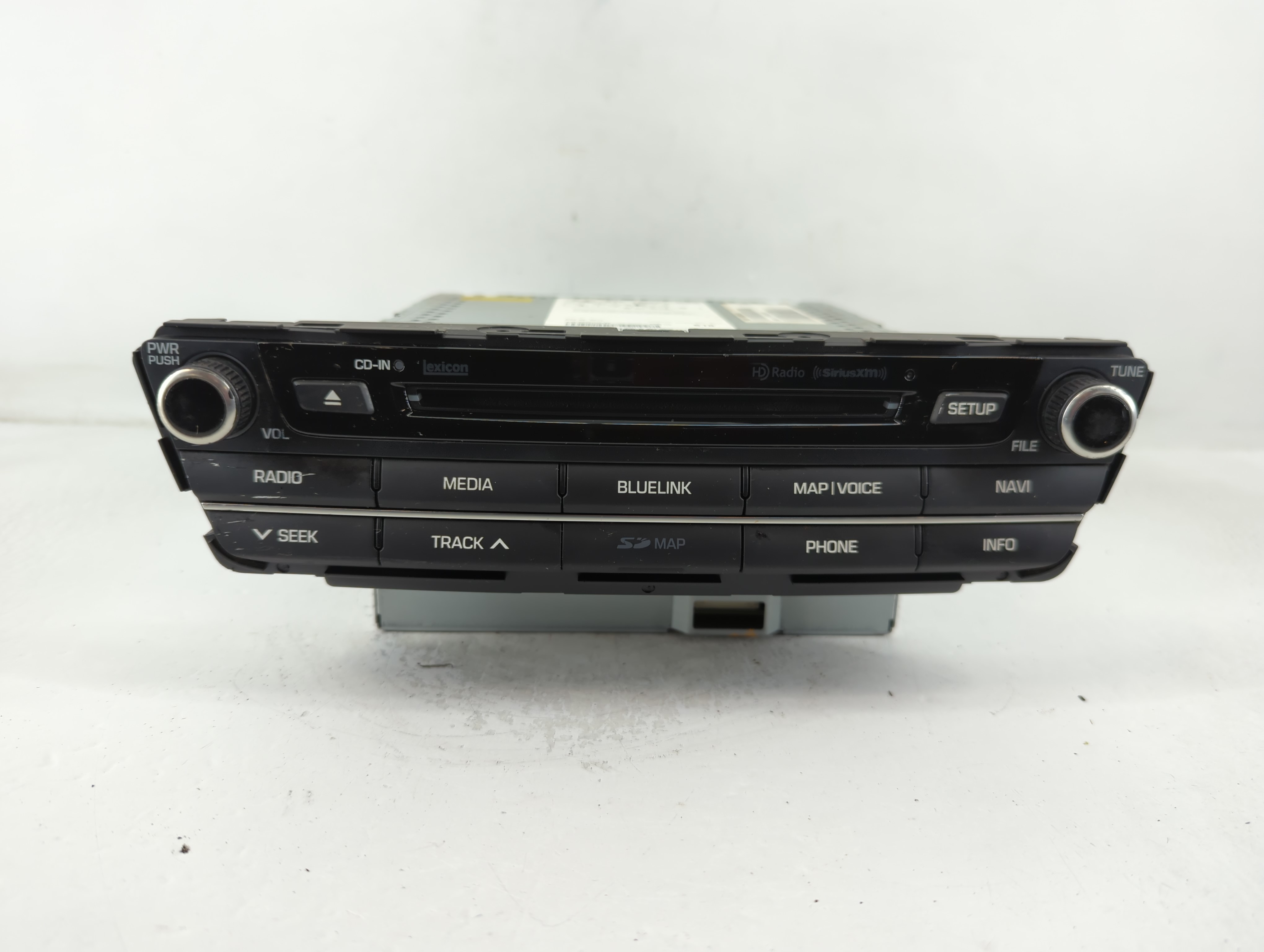 2015-2015 Hyundai Genesis Am Fm Cd Player Radio Receiver 771137 - Oemusedautoparts1.com