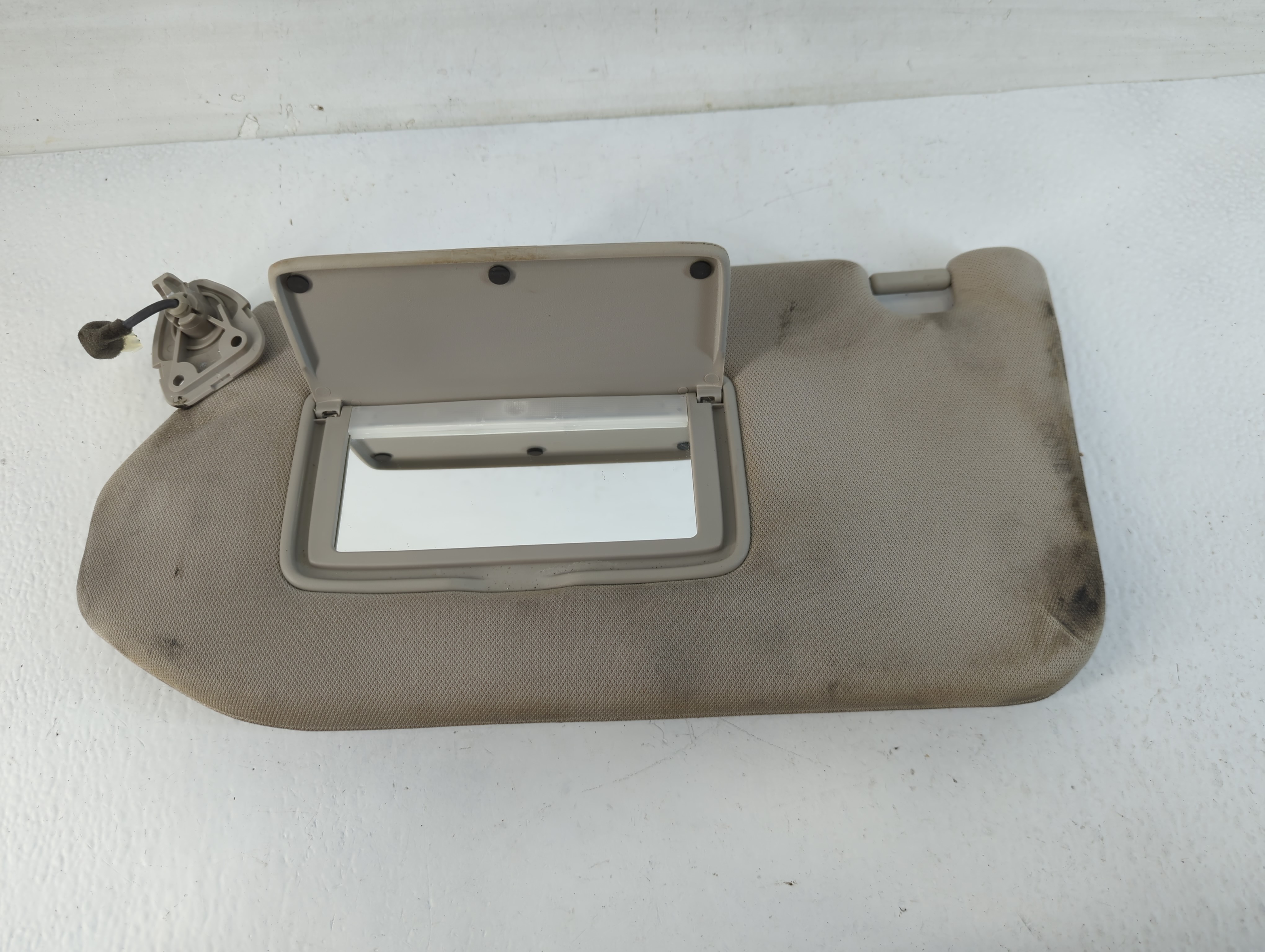 2014-2019 Infiniti Qx60 Driver Sun Visor Mirror Left Sunvisor Beige 771374 - Oemusedautoparts1.com