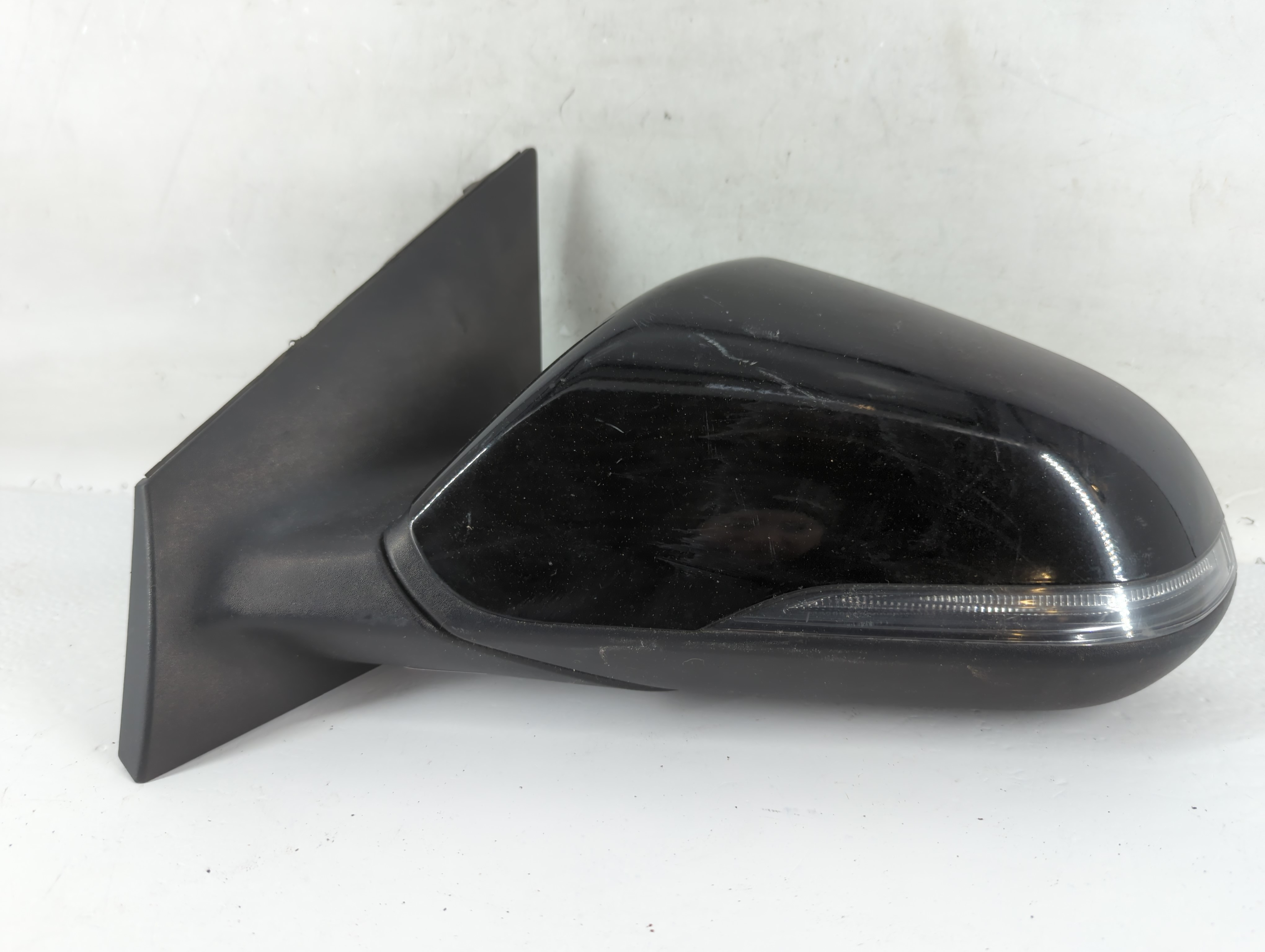 2018-2019 Hyundai Sonata Driver Left Side View Power Door Mirror Black 771605 - Oemusedautoparts1.com