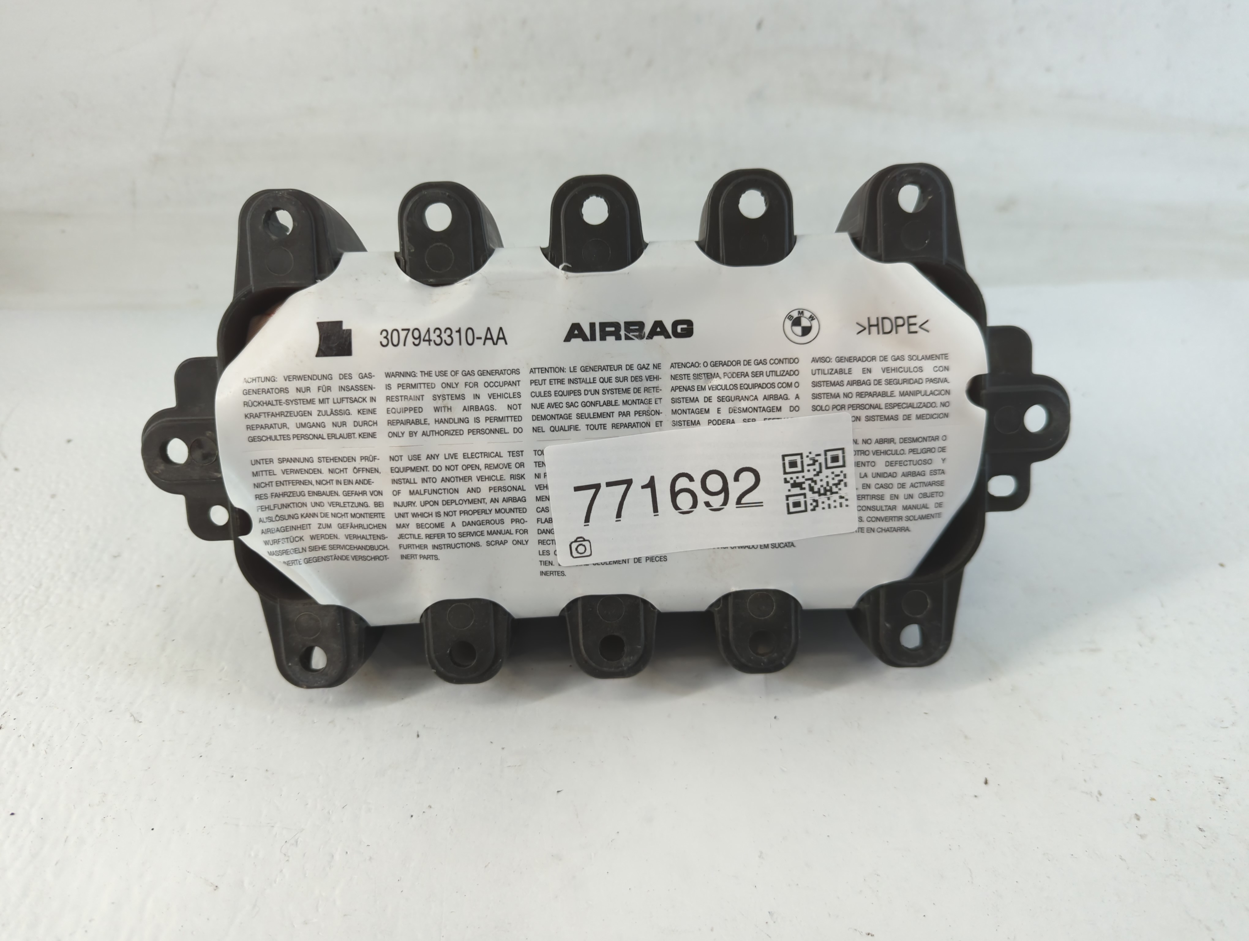 Picture of Mini Cooper Passenger Curtain Air Bag Oem 771692