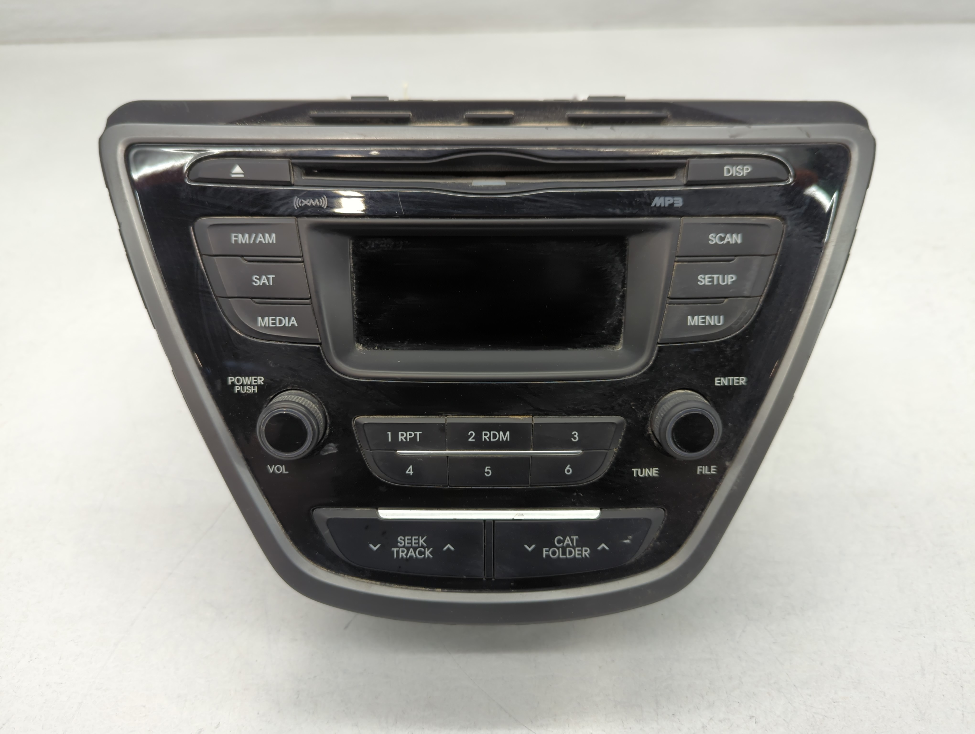 2014-2016 Hyundai Elantra Am Fm Cd Player Radio Receiver 771896 - Oemusedautoparts1.com