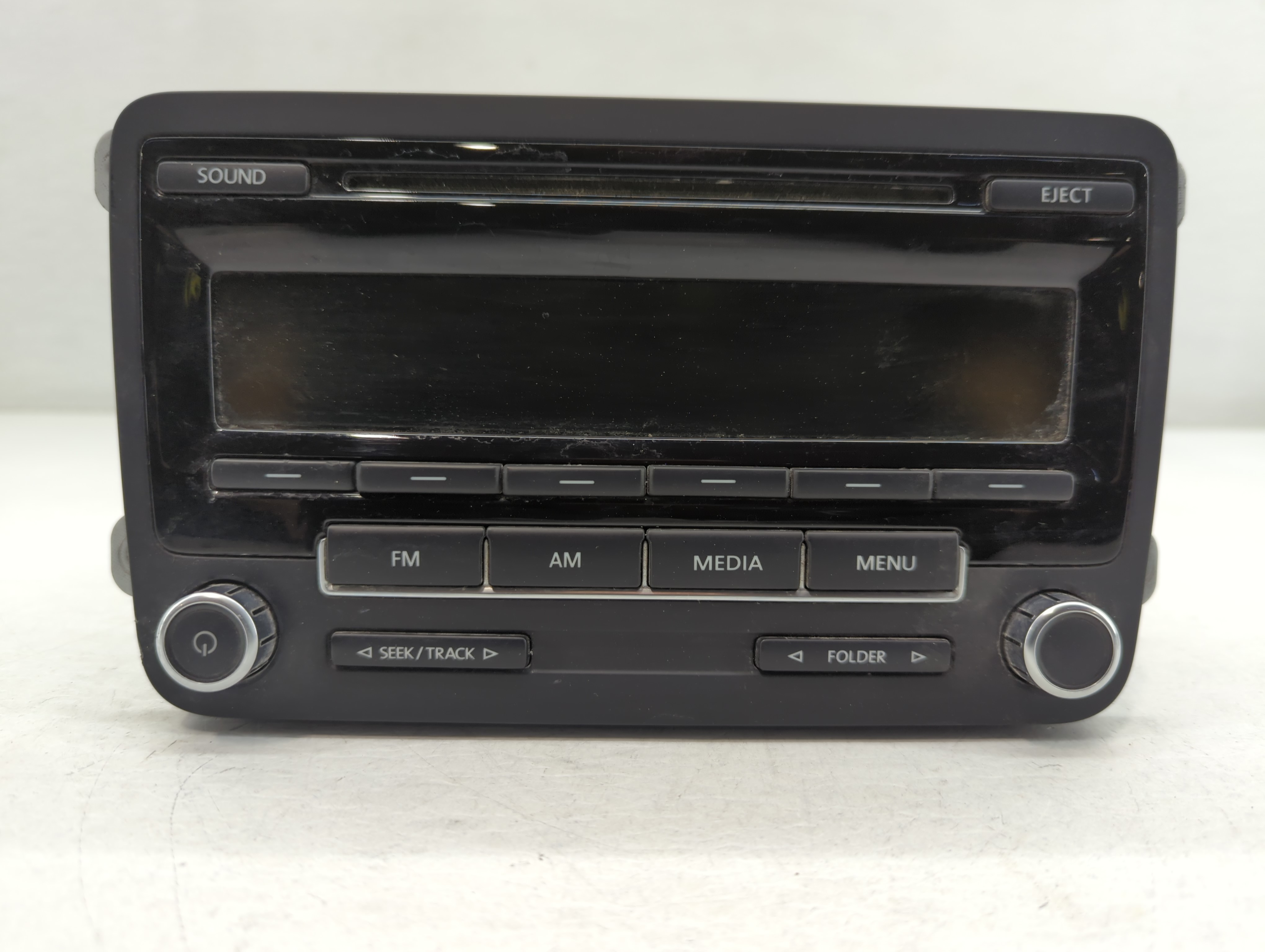 2009-2017 Volkswagen Tiguan Am Fm Cd Player Radio Receiver 771915 - Oemusedautoparts1.com