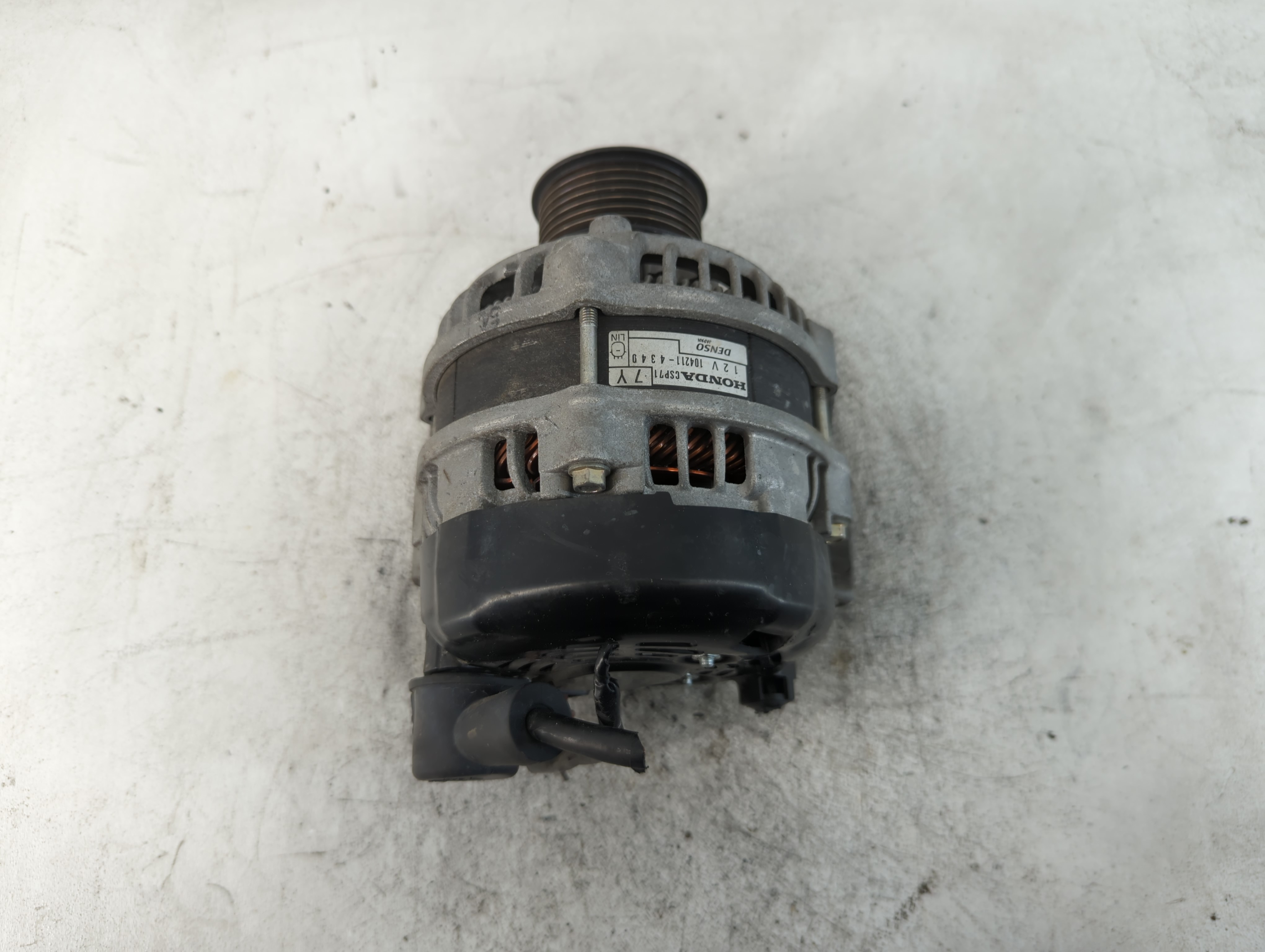 2017-2022 Honda Civic Alternator Generator Charging Assembly Engine Oem 772640 - Oemusedautoparts1.com