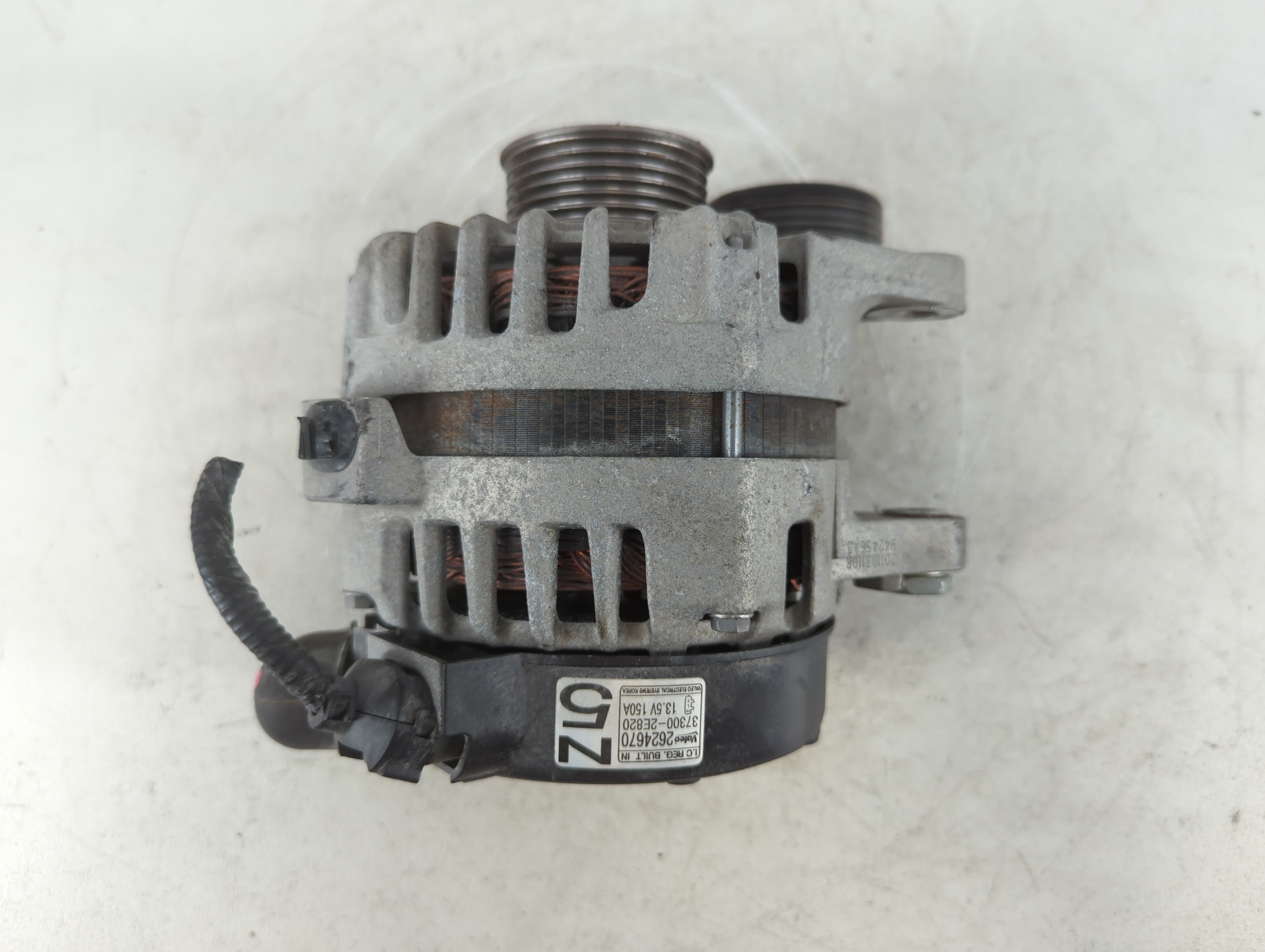 Picture of 2016 Hyundai Tucson Alternator Generator Charging Assembly Engine Oem 772694