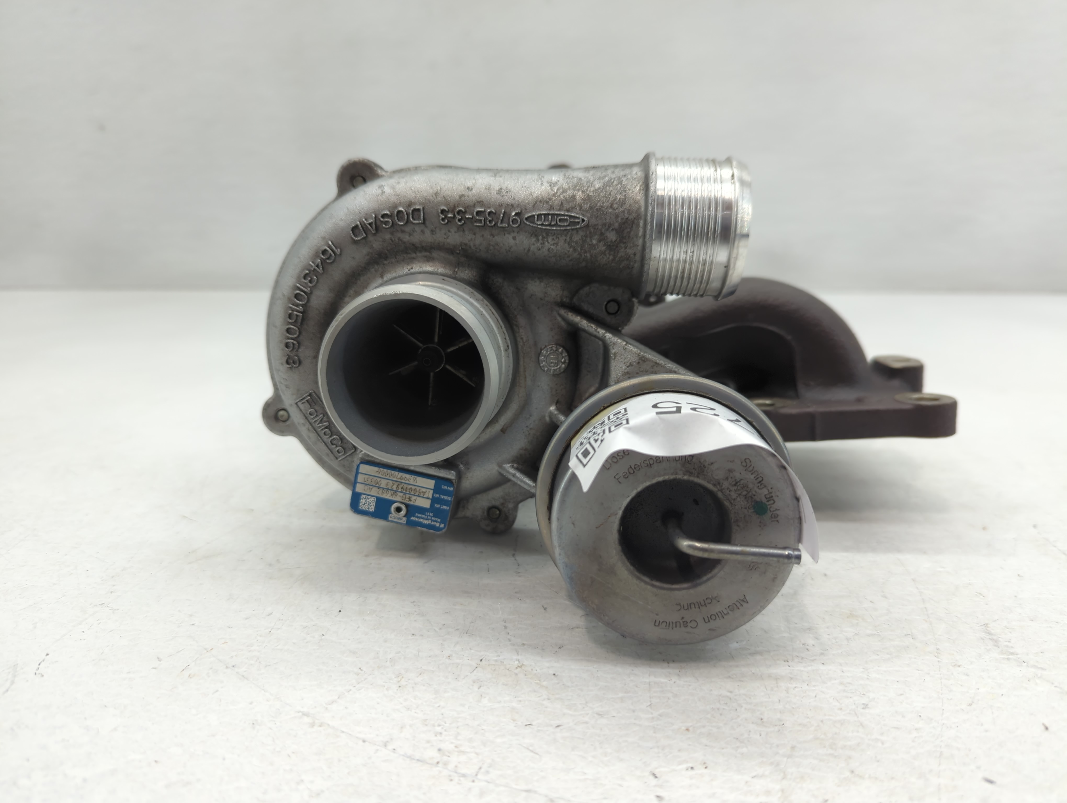 2014 Ford Fusion Turbocharger Turbo Charger Super Charger Supercharger 772725 - Oemusedautoparts1.com