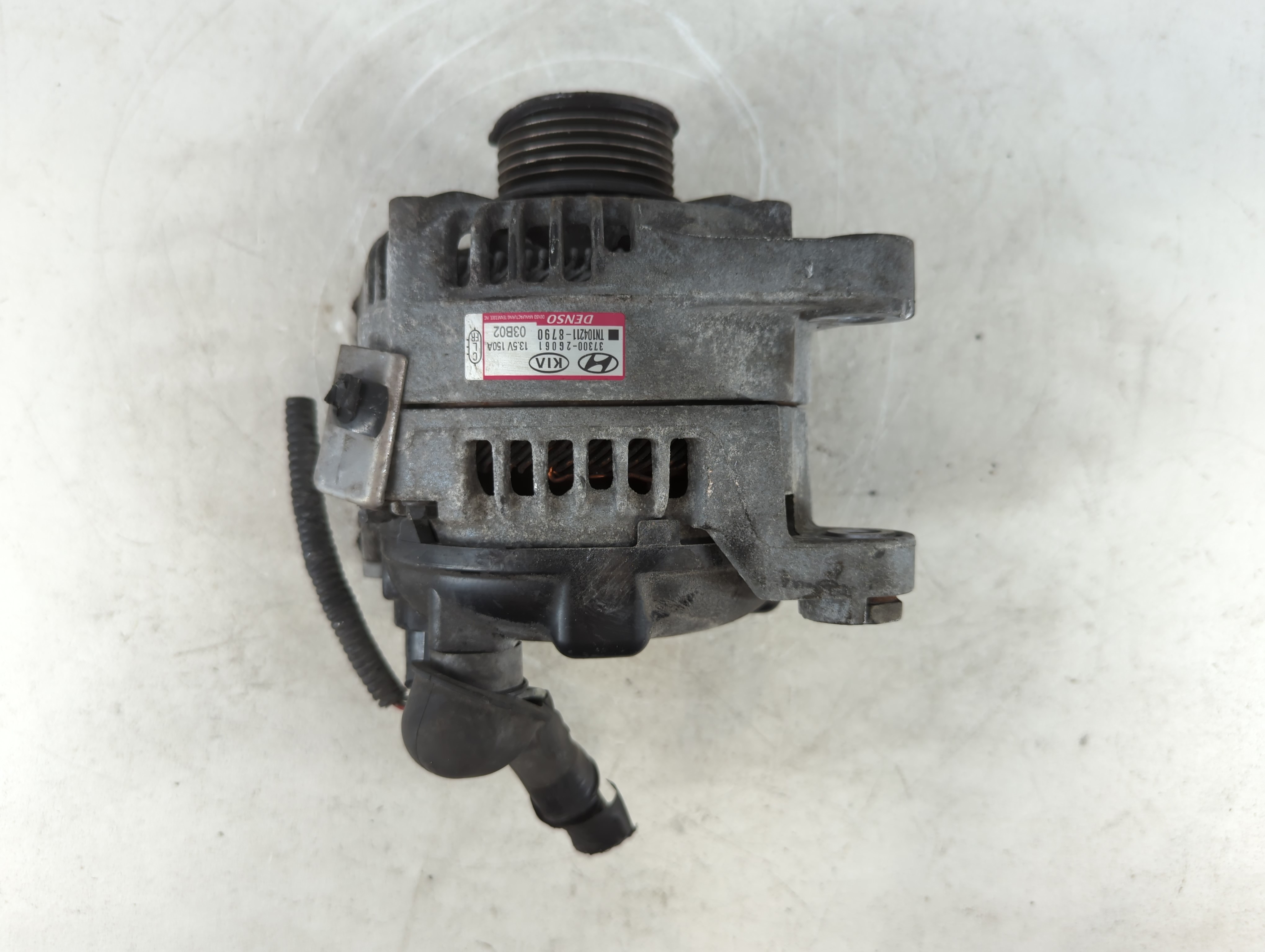 2015 Hyundai Sonata Alternator Generator Charging Assembly Engine Oem 772812 - Oemusedautoparts1.com