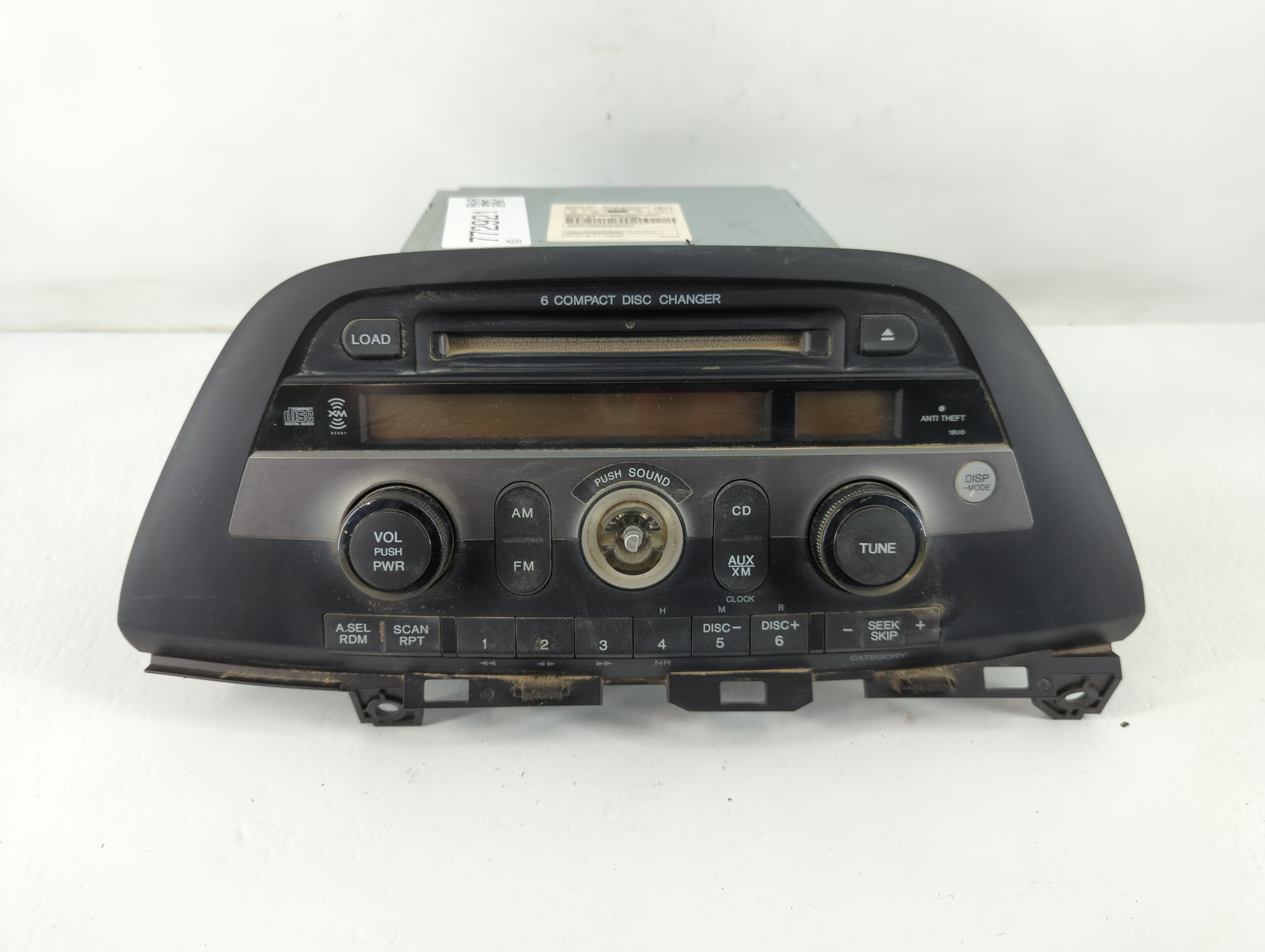 2005-2010 Honda Odyssey Am Fm Cd Player Radio Receiver 772921 - Oemusedautoparts1.com