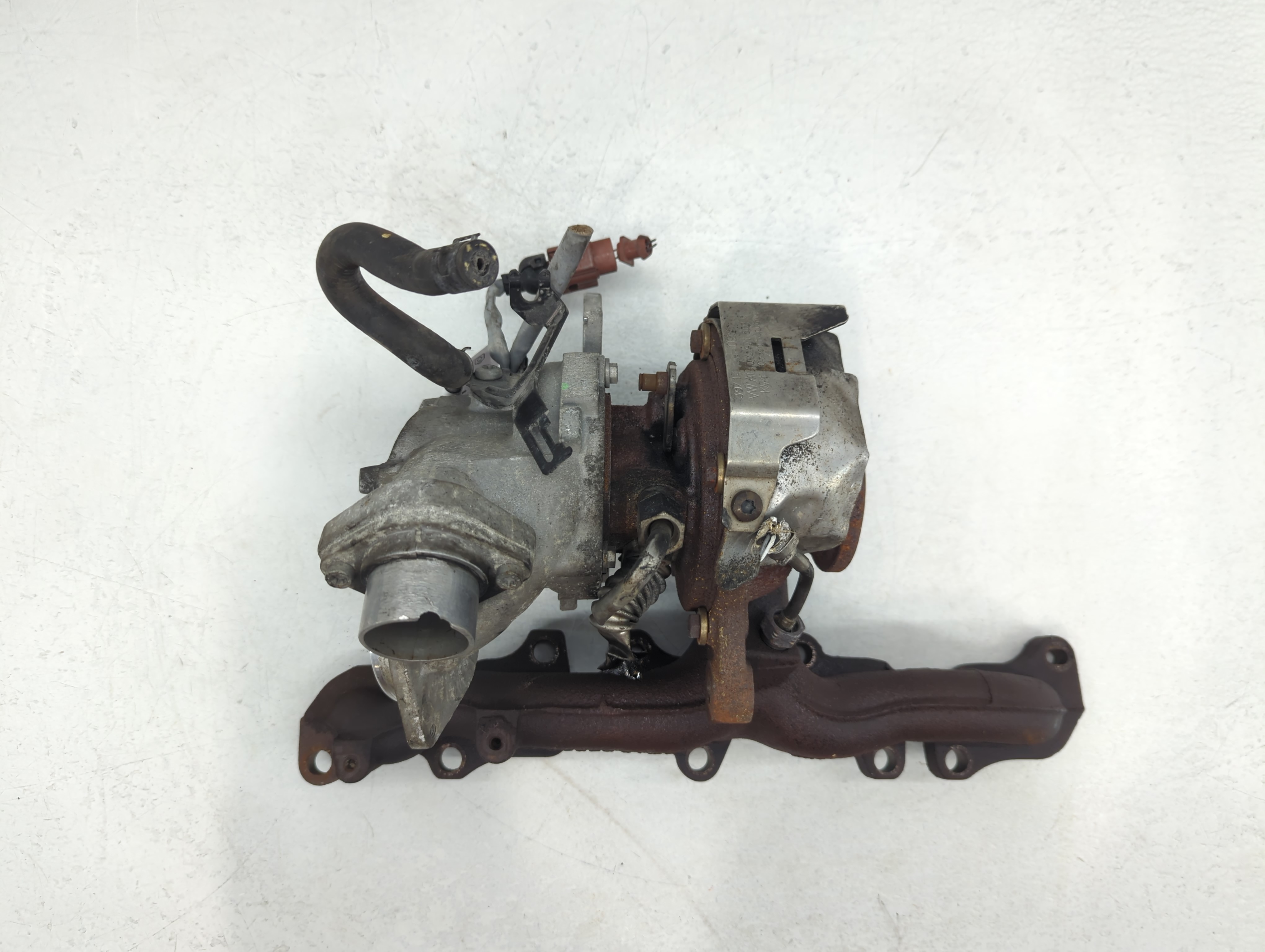Picture of 2015 Volkswagen Jetta Turbocharger Exhaust Manifold With Turbo Charger 773177