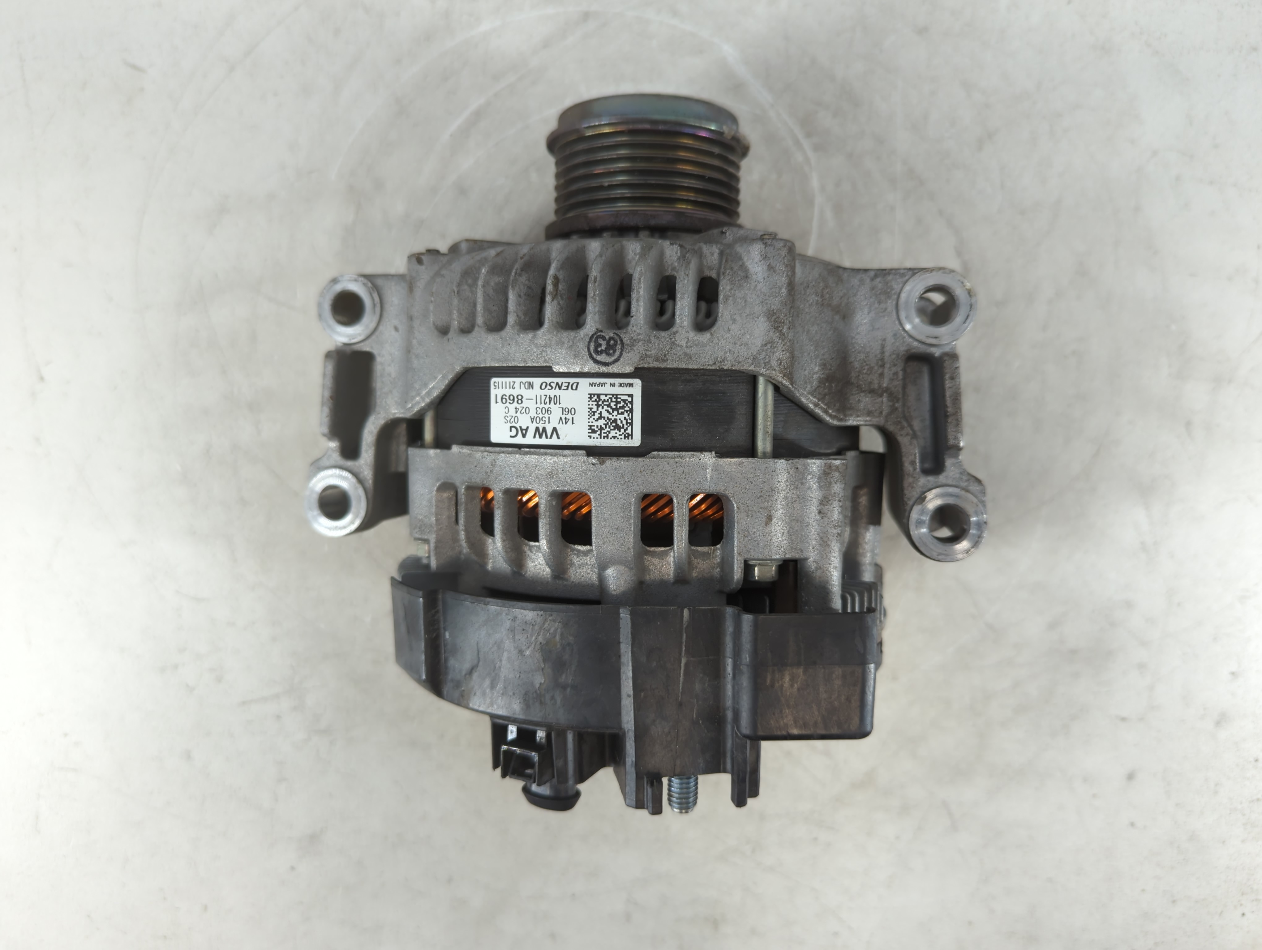 2017-2020 Audi A4 Alternator Generator Charging Assembly Engine Oem 773246 - Oemusedautoparts1.com