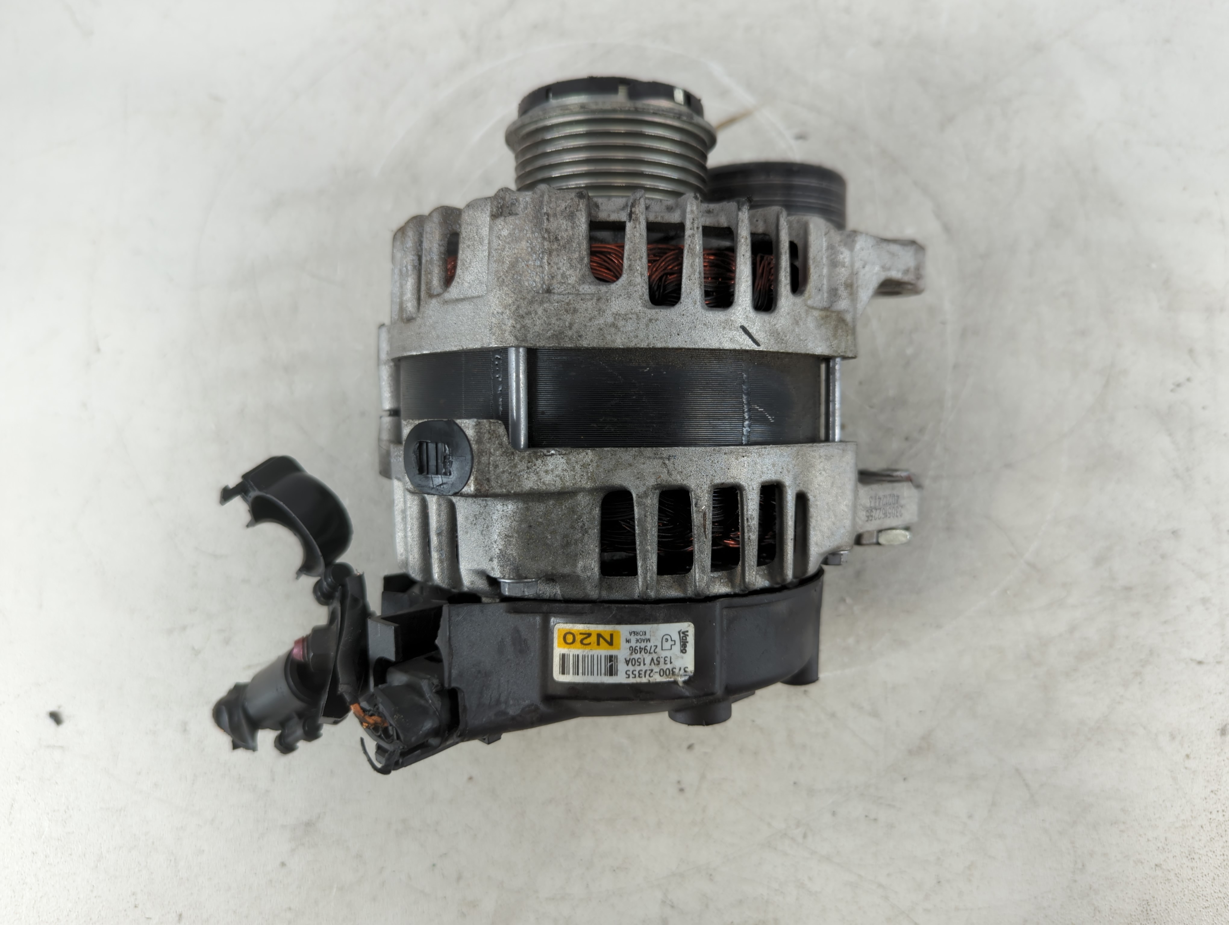 2022-2022 Hyundai Kona Alternator Generator Charging Assembly Engine Oem 773431 - Oemusedautoparts1.com