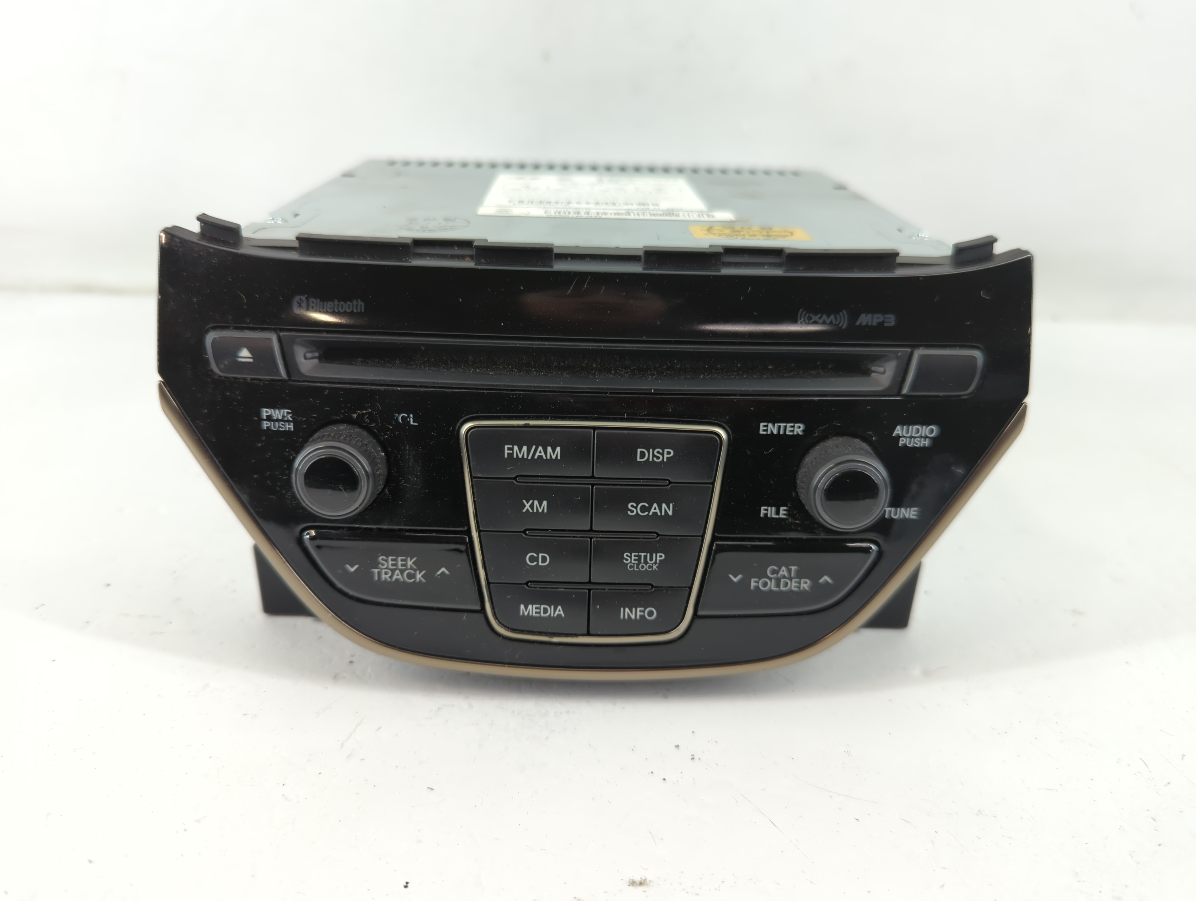 2013-2013 Hyundai Genesis Am Fm Cd Player Radio Receiver 774210 - Oemusedautoparts1.com
